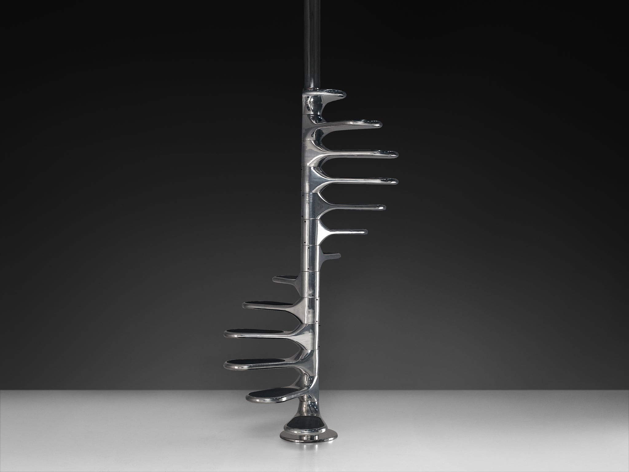 Roger Tallon Sculptural 'Helicoid' Staircase Building and Garden Elements Morentz