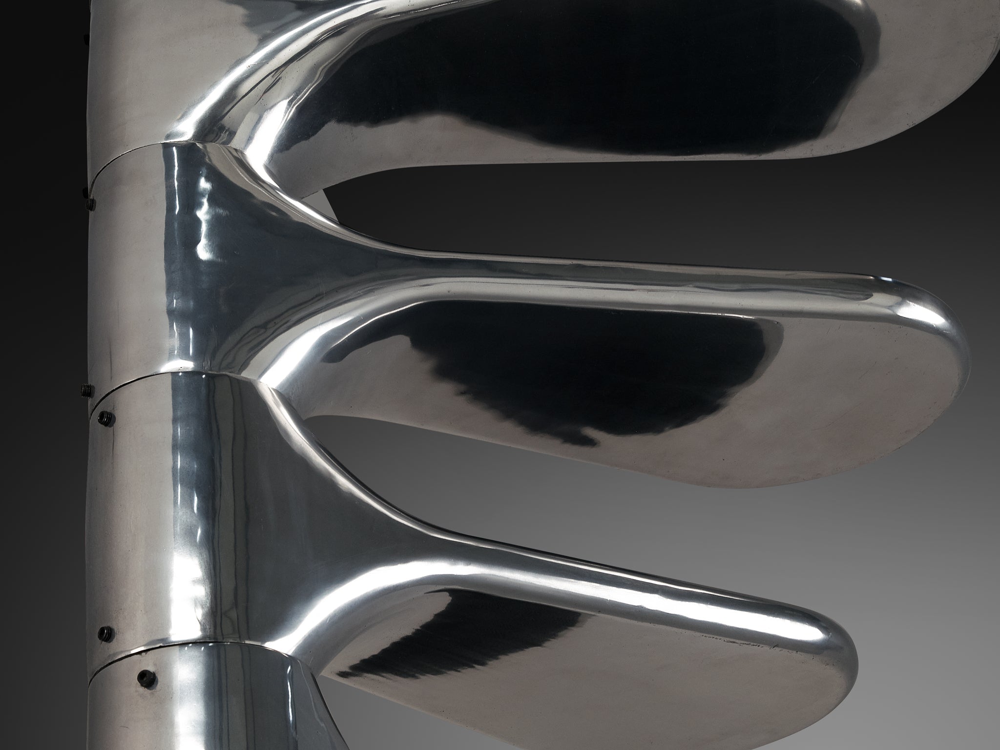 Roger Tallon Sculptural 'Helicoid' Staircase Building and Garden Elements Morentz