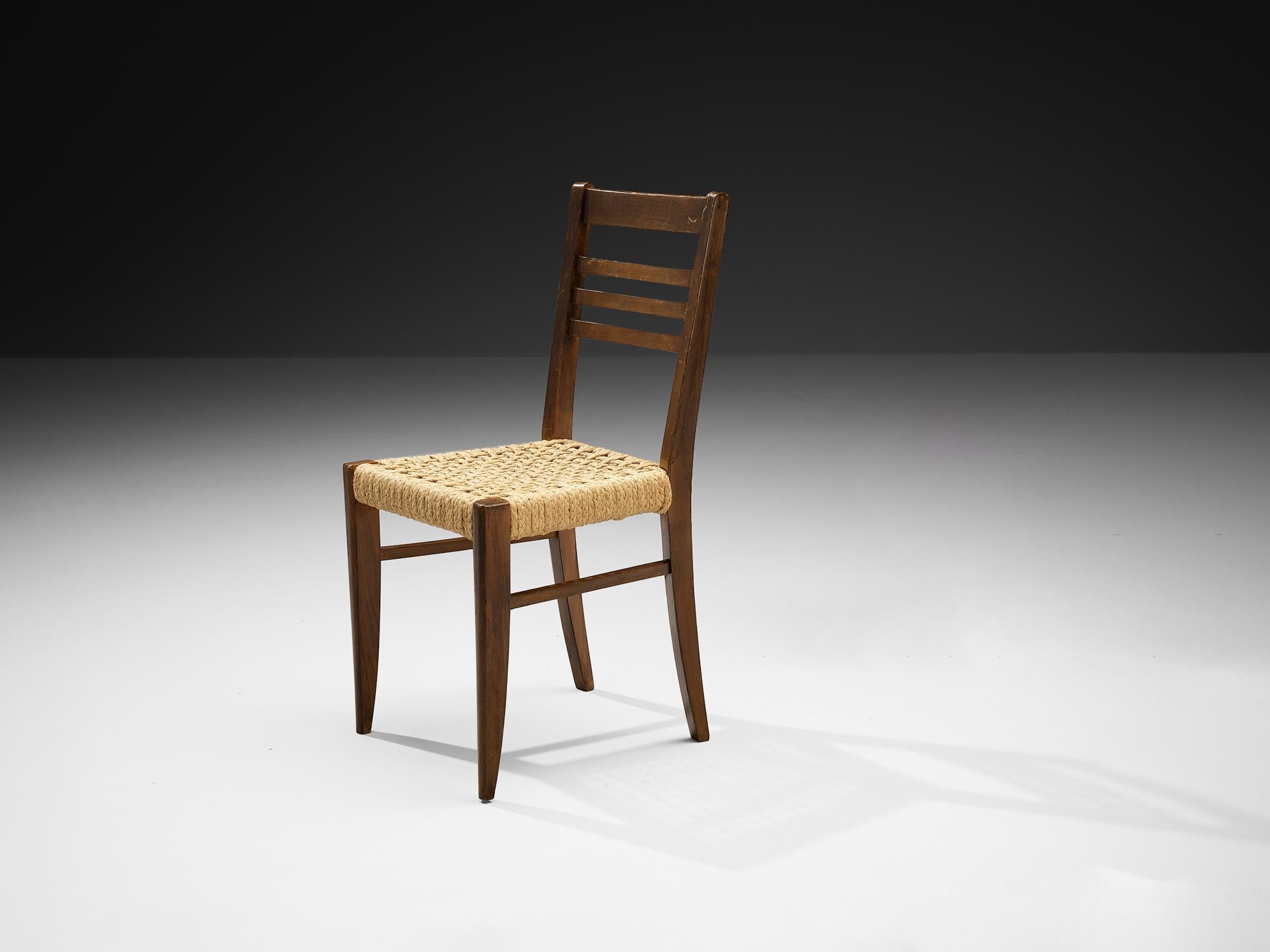 Adrien Audoux & Frida Minet Dining Chair in Braided Hemp seating Morentz