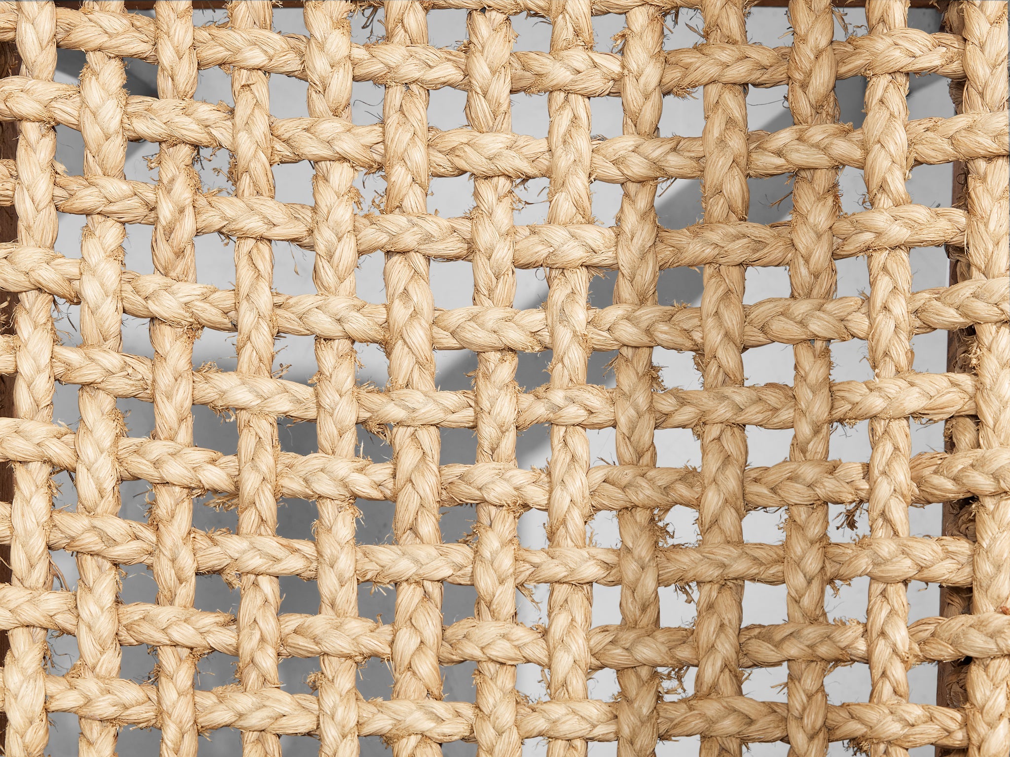 Adrian & Frida Minet for Vibo Pair of Armchairs in Wicker Straw seating Morentz