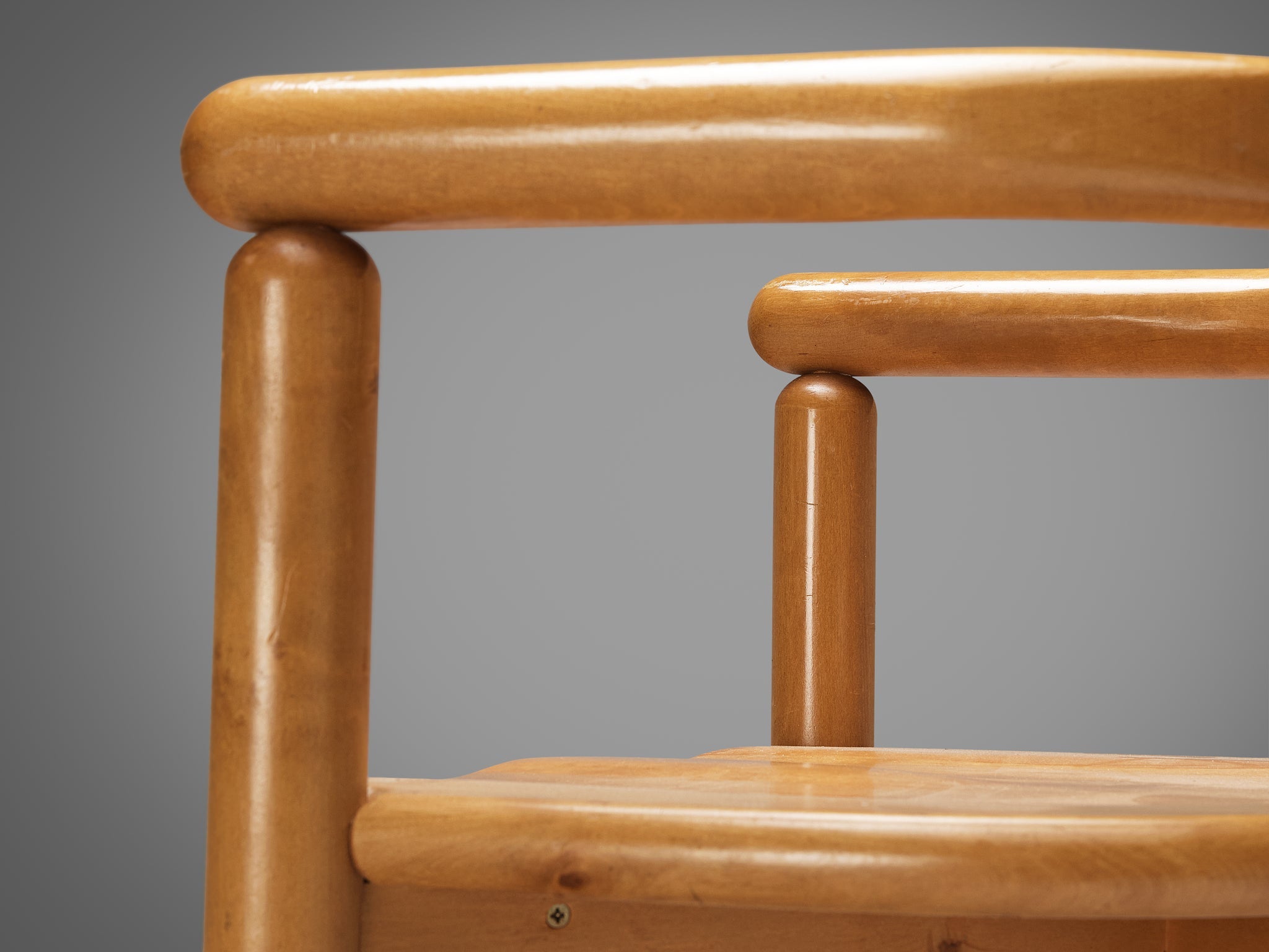 Rainer Daumiller Set of Eight Dining Chairs in Pine seating Morentz