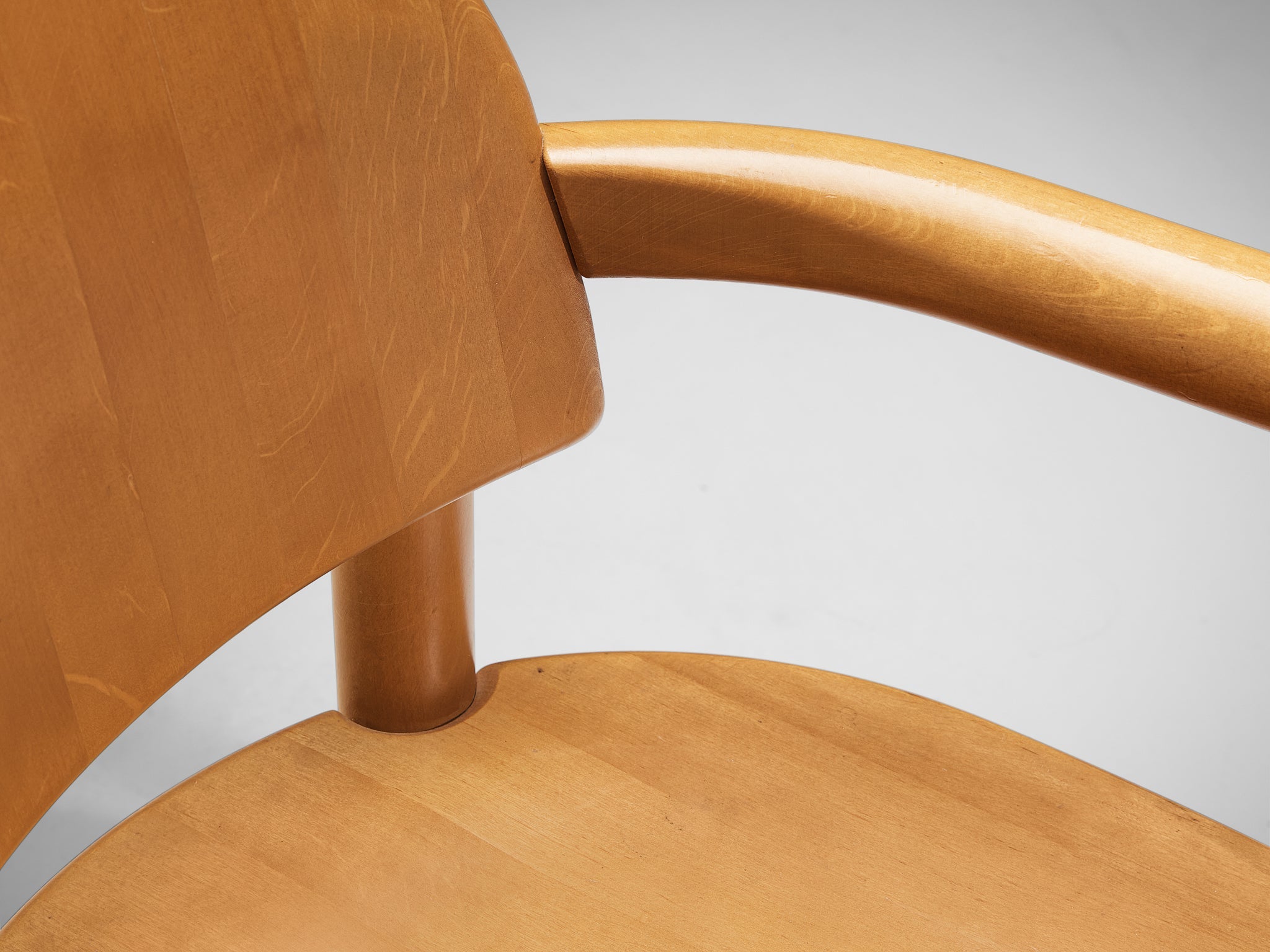 Rainer Daumiller Set of Eight Dining Chairs in Pine seating Morentz