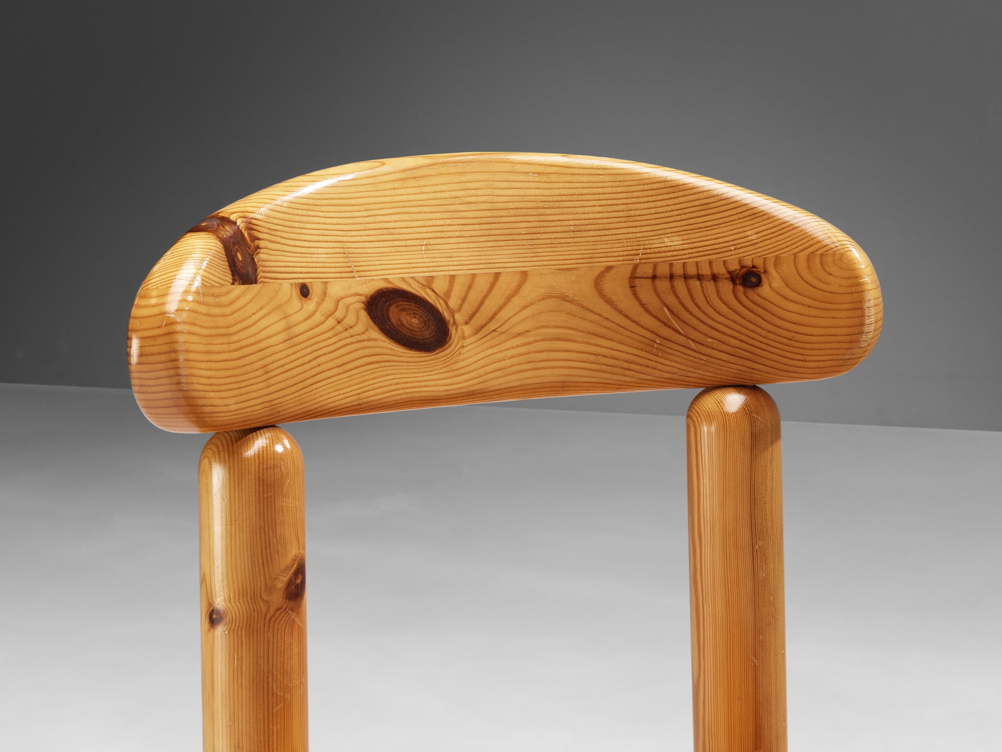 Rainer Daumiller Set of Six Dining Chairs in Pine Seating Morentz