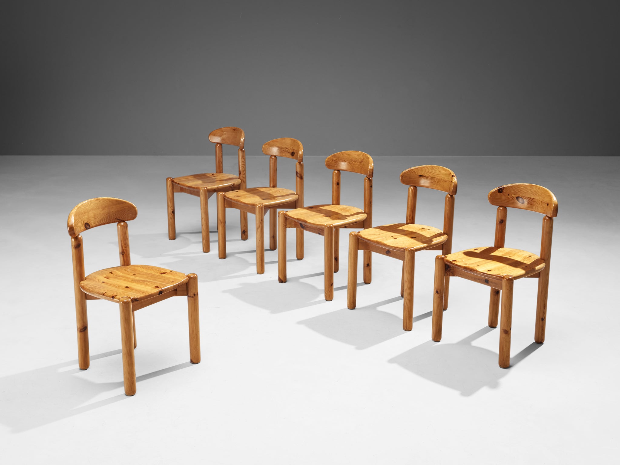 デンマーク ビンテージ Rainer Daumiller チェア 北欧 テーブル Rainer Daumiller Set of Six Dining Chairs in Pine