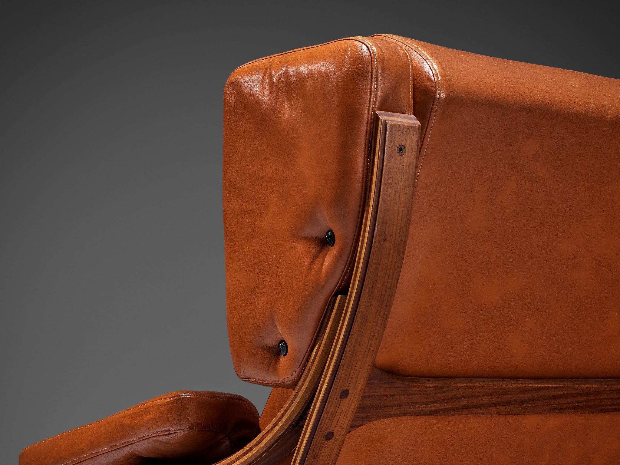 Giampiero Vitelli for Rossi di Albizzate 'Minore' Easy Chair seating Morentz