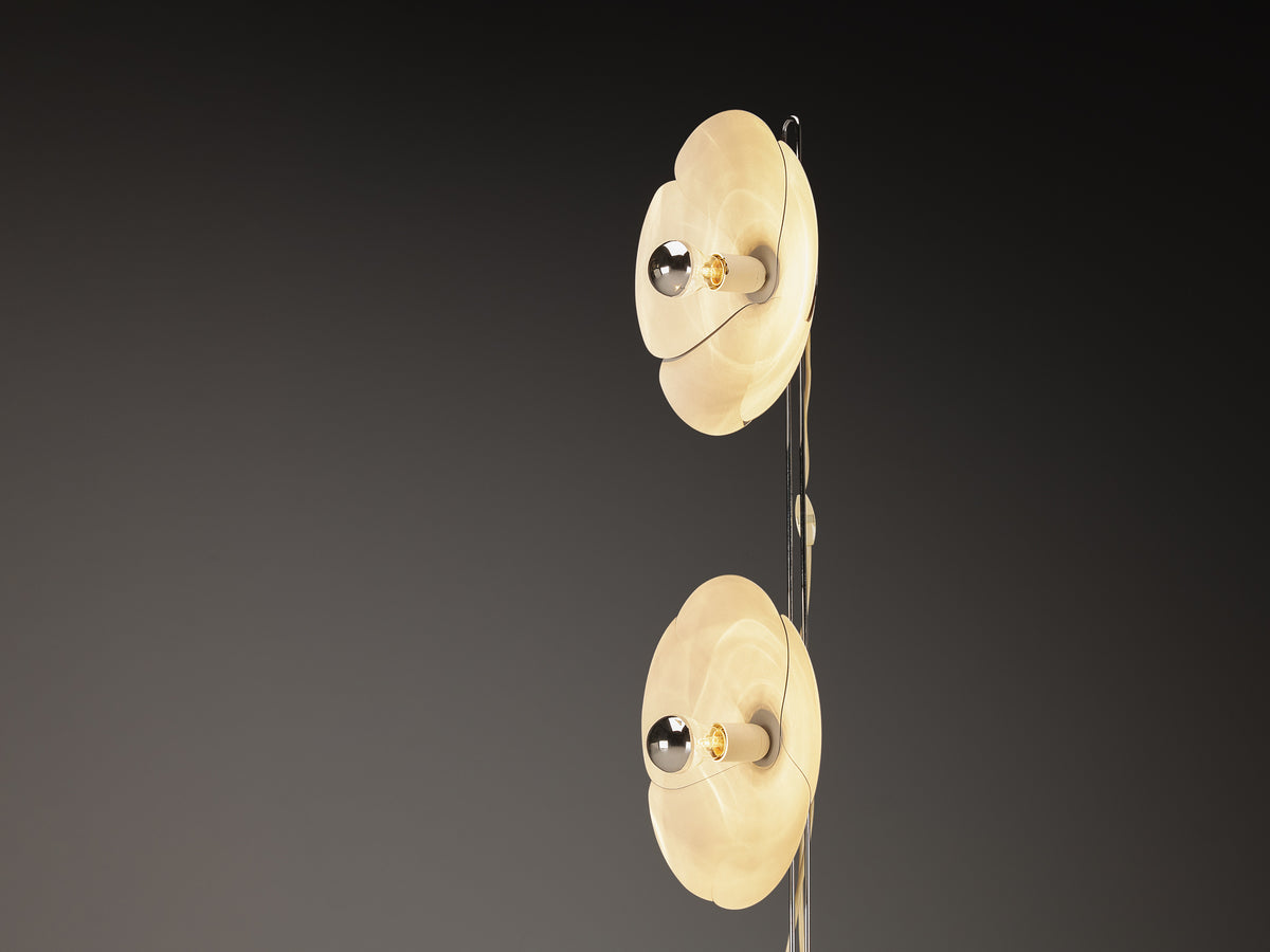 Olivier Mourgue for Disderot Flower Lamp Lighting Morentz