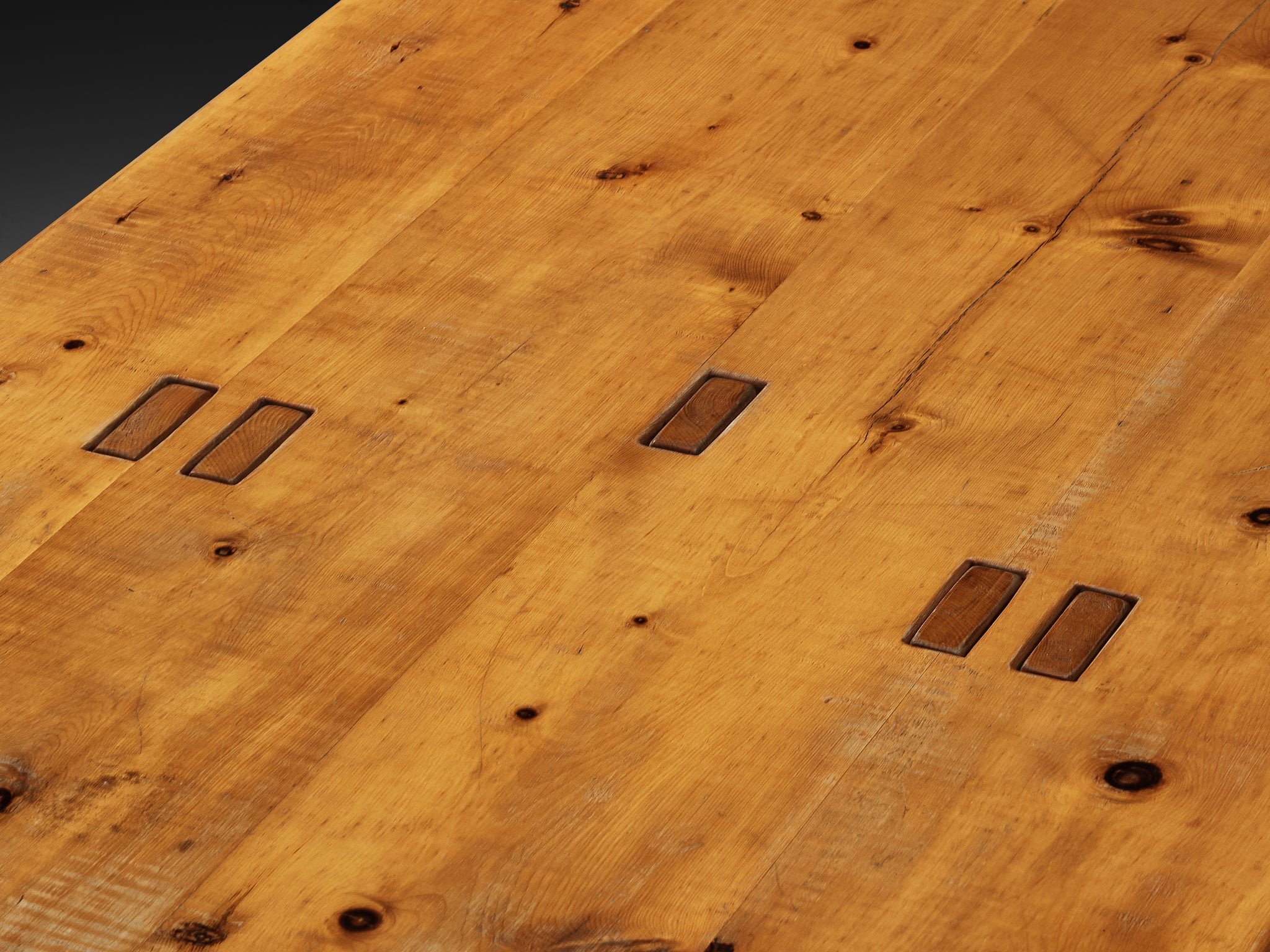 Giuseppe Rivadossi for Officina Rivadossi Large Dining Table in Pine Tables Morentz