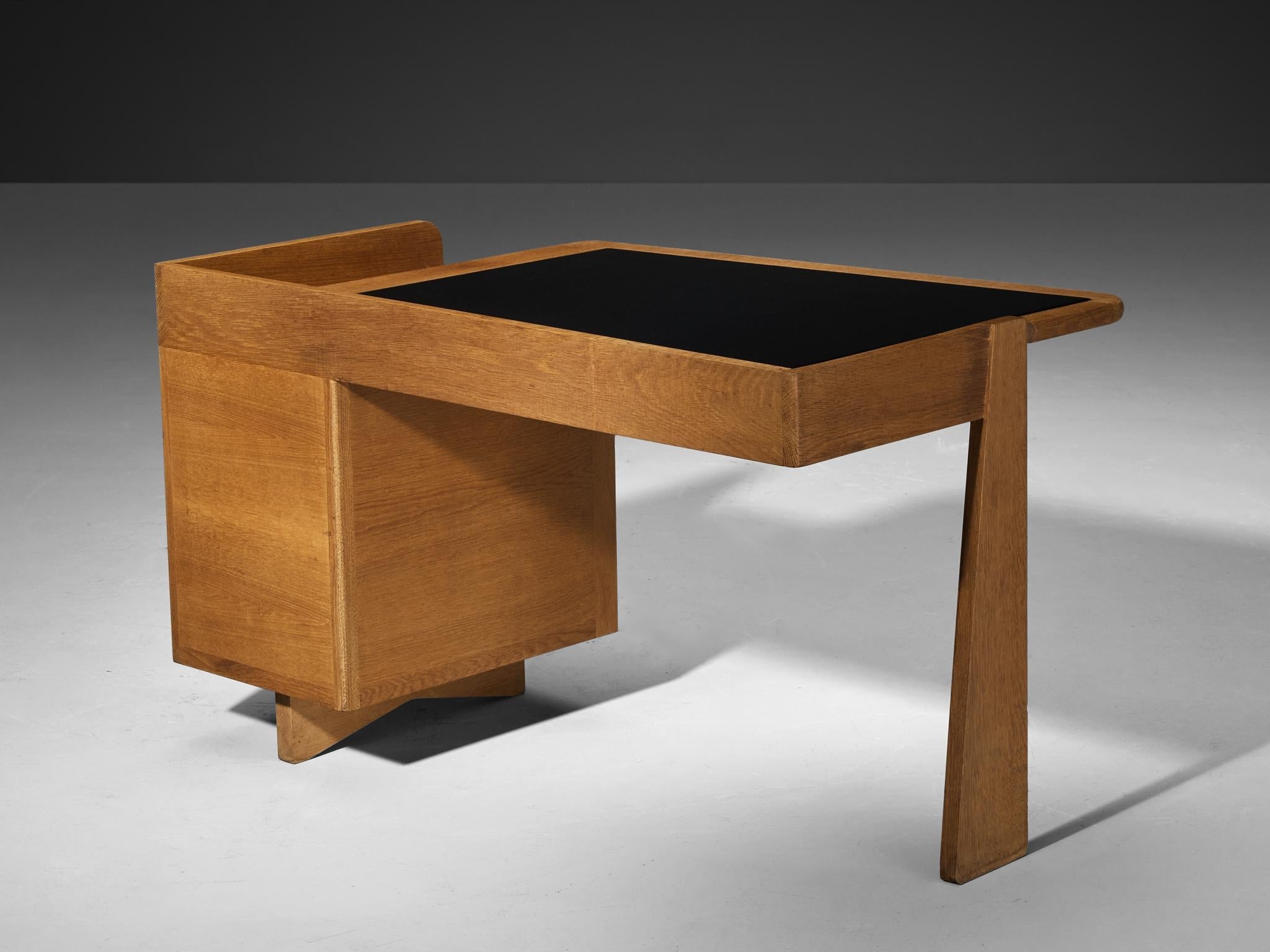 Guillerme & Chambron Writing Desk in Oak tables Morentz