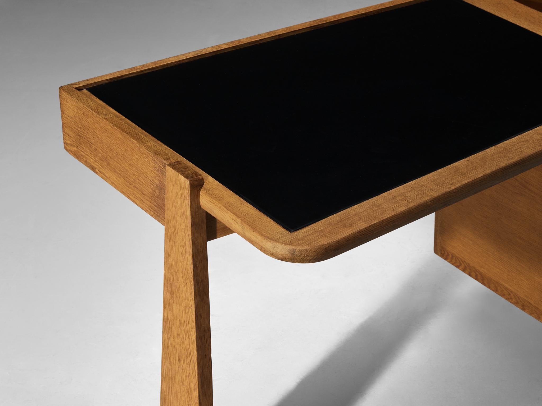 Guillerme & Chambron Writing Desk in Oak tables Morentz