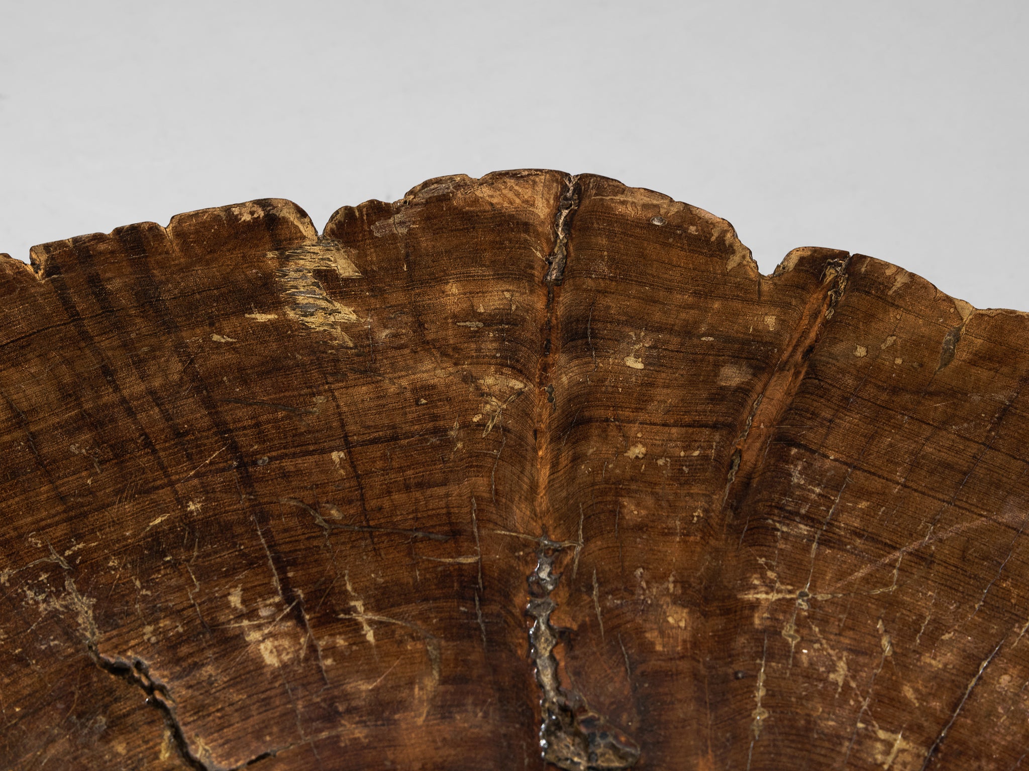 José Zanine Caldas Hand-Carved Coffee Table in Brazilian Hardwood Tables Morentz