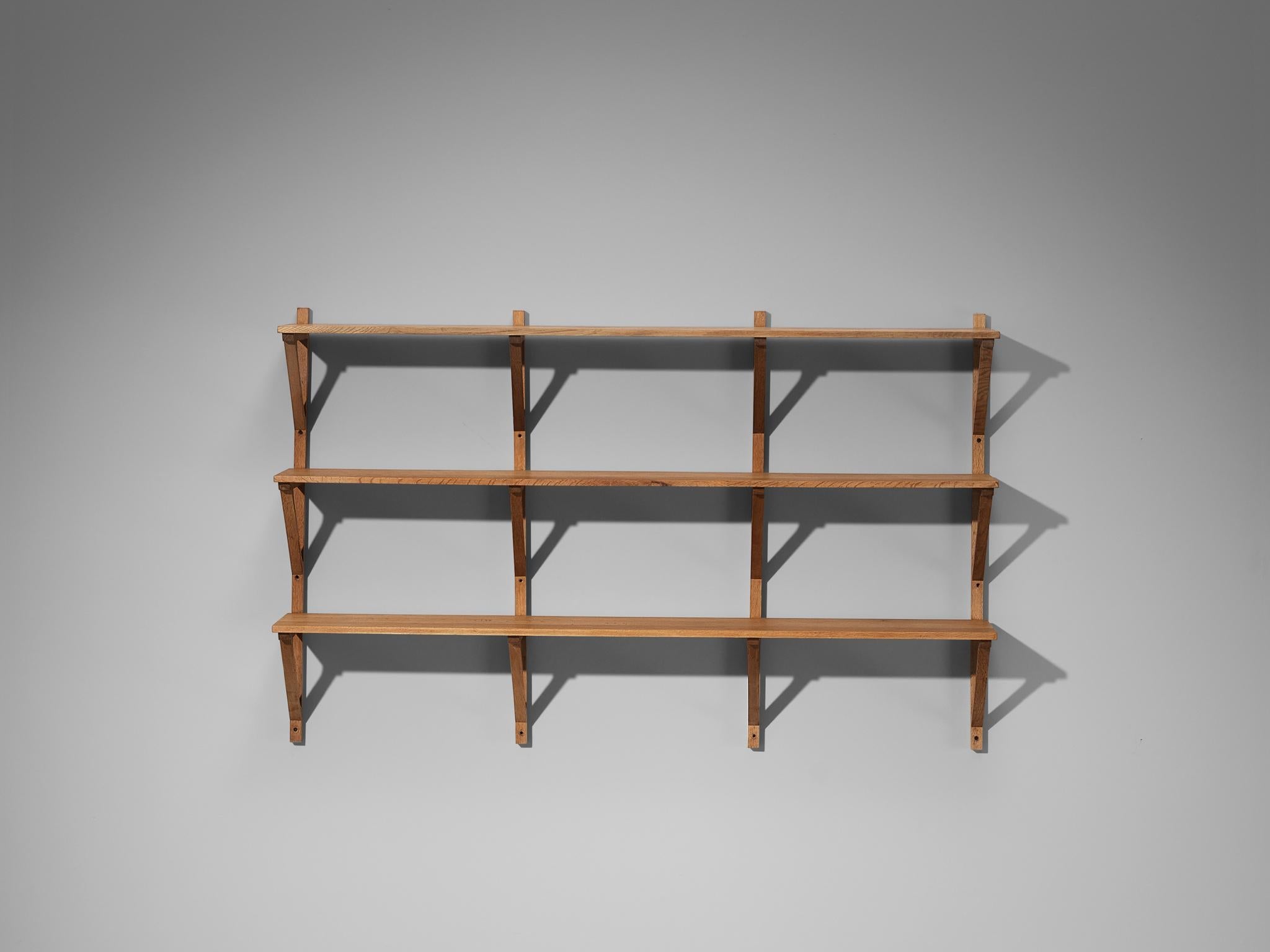 Børge Mogensen for Federicia Stolefabrik Wall Unit in Oak case pieces and storage cabinets Morentz