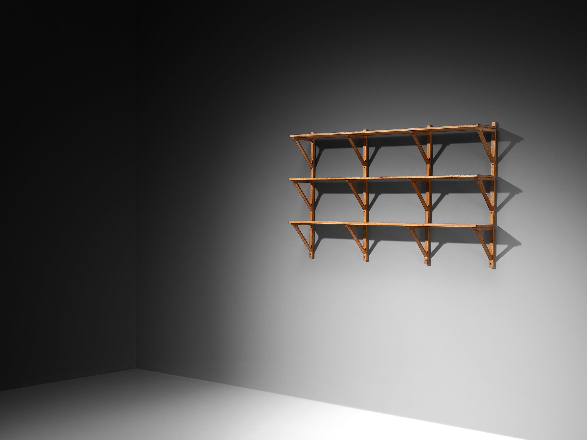 Børge Mogensen for Federicia Stolefabrik Wall Unit in Oak Case pieces and storage cabinets Morentz