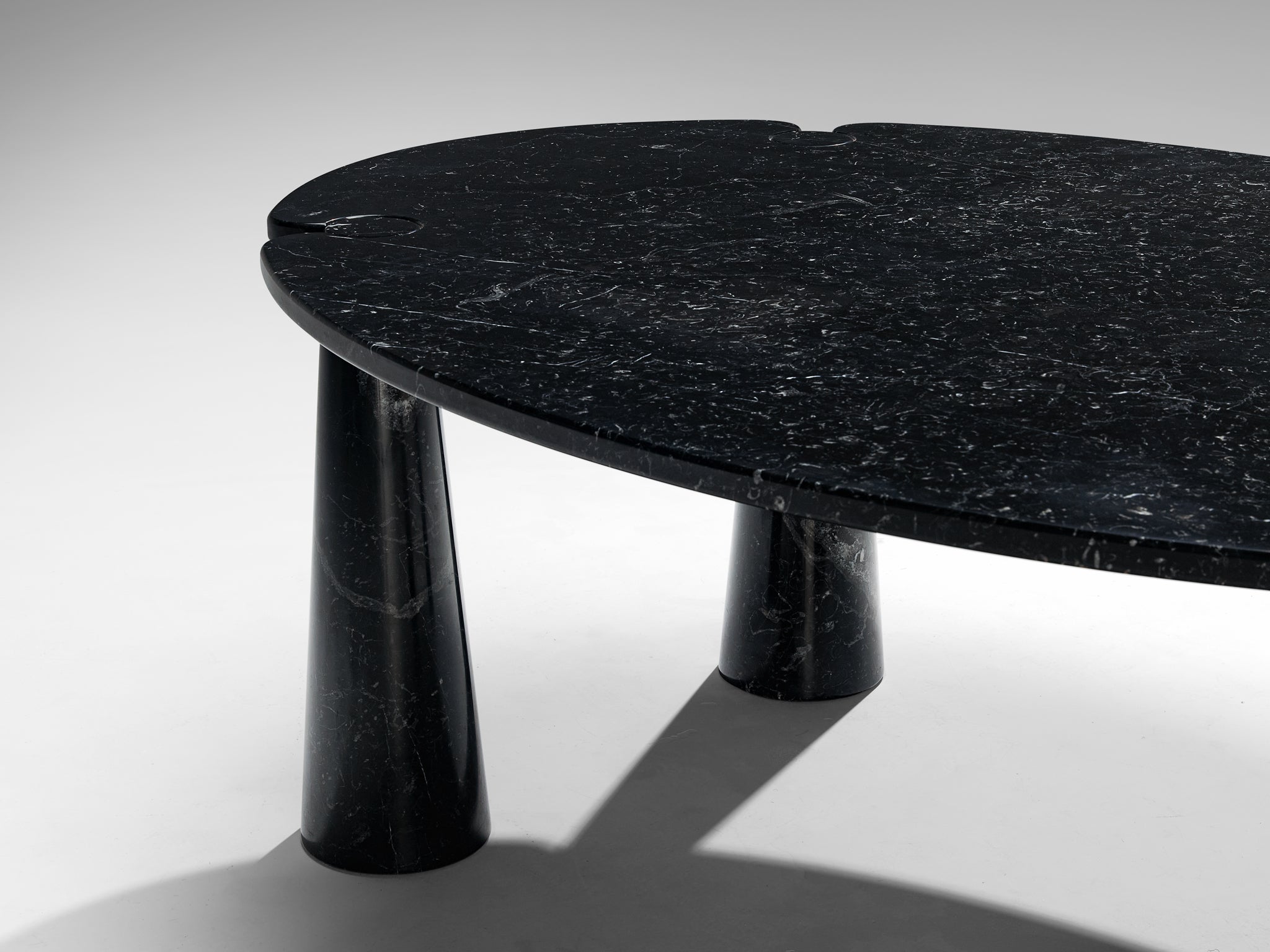 Angelo Mangiarotti for Skipper 'Eros' Dining Table in Marquina Marble Tables Morentz