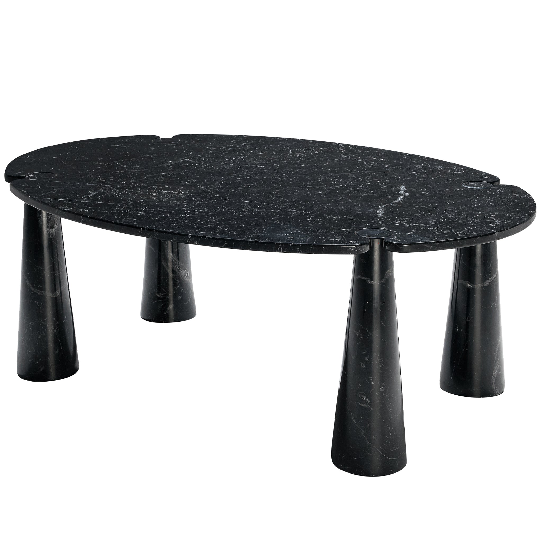 Angelo Mangiarotti for Skipper 'Eros' Dining Table in Marquina Marble Tables Morentz
