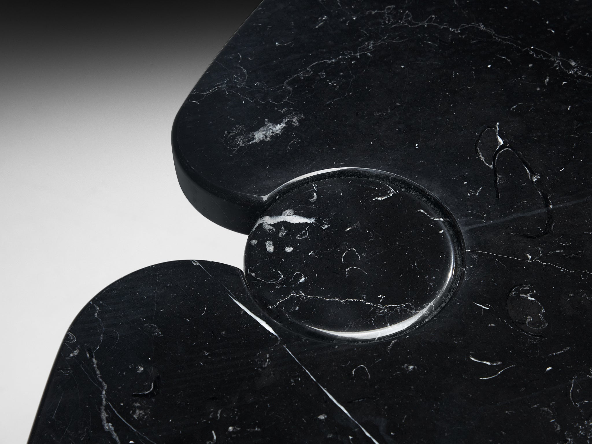 Angelo Mangiarotti for Skipper 'Eros' Dining Table in Marquina Marble Tables Morentz