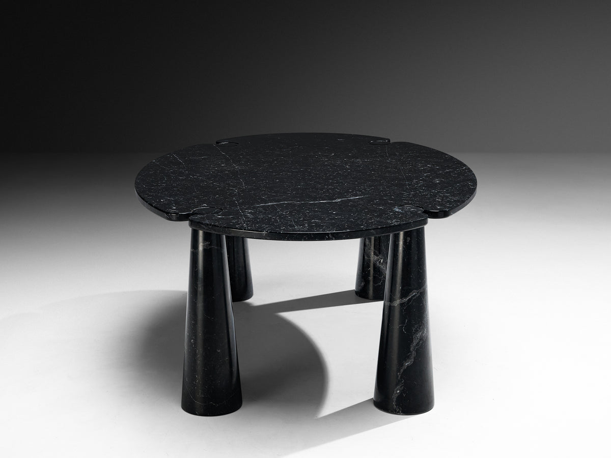Angelo Mangiarotti for Skipper 'Eros' Dining Table in Marquina Marble Tables Morentz