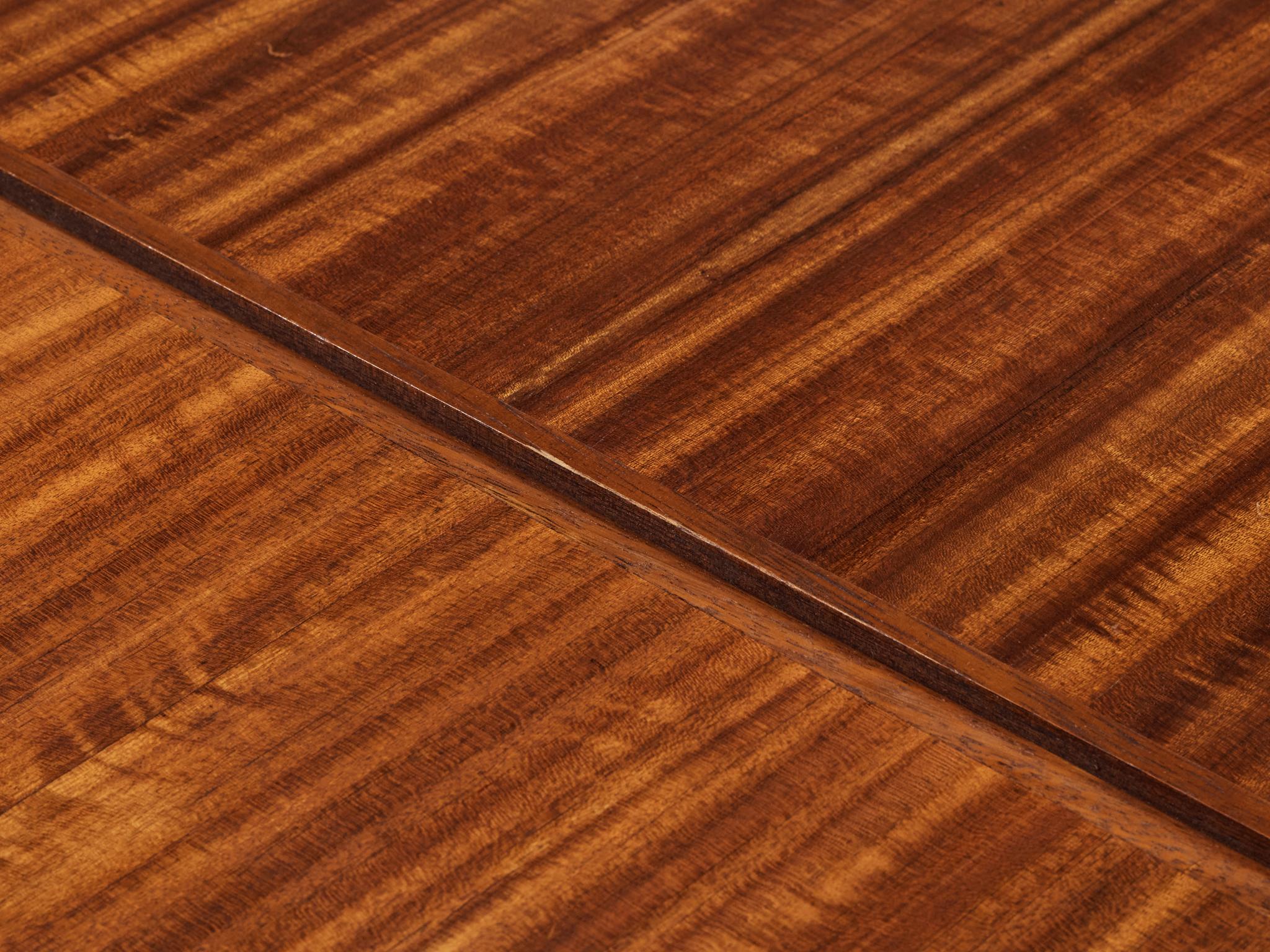 Scandinavian Modern Extendable Dining Table in Mahogany and Oak tables Morentz