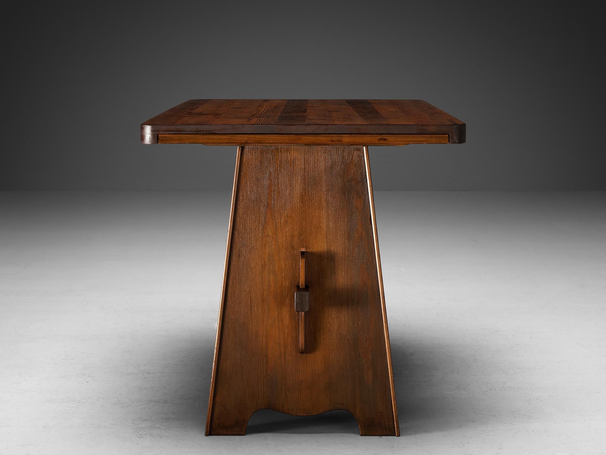 Scandinavian Rustic Dining Table in Pine tables Morentz