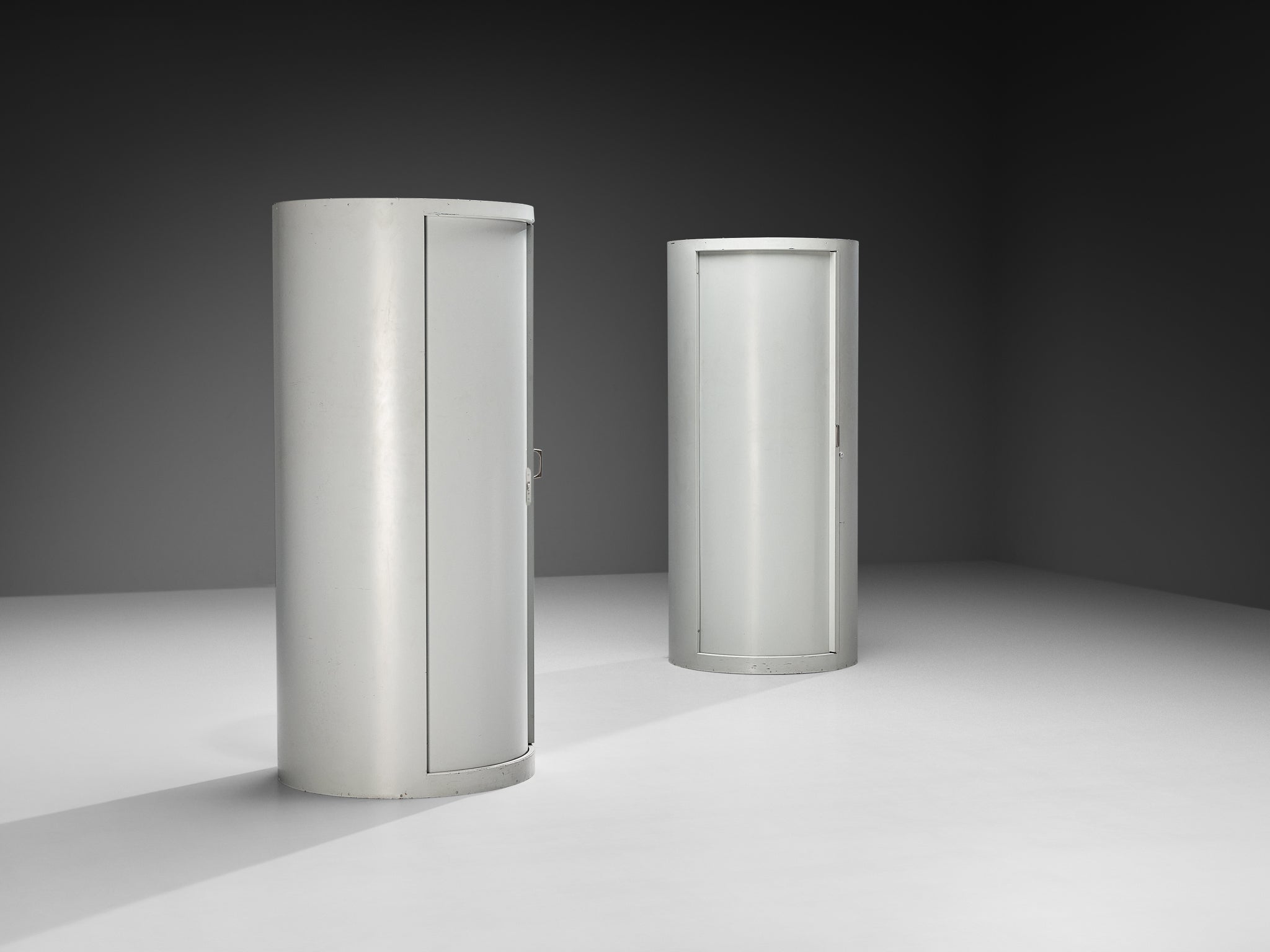 Mid-Century Tall Filing Archive Cabinets in Steel Case pieces and storage cabinets Morentz