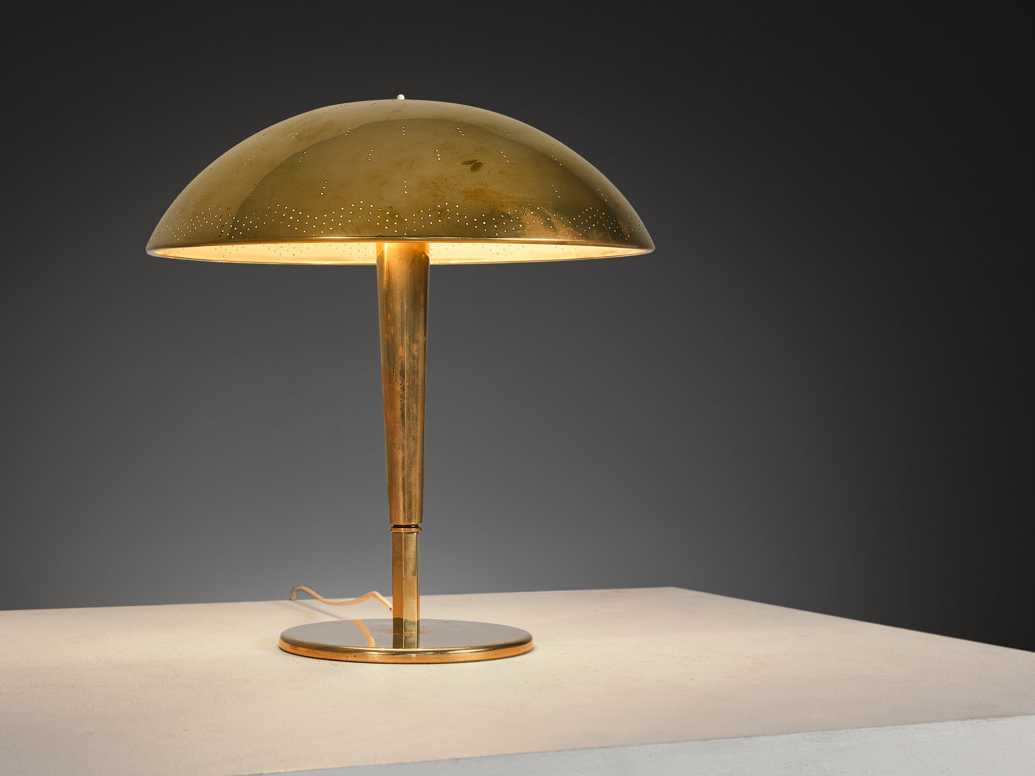 Paavo Tynell for Taito Oy ‘5061’ Table Lamp in Brass Lighting Morentz