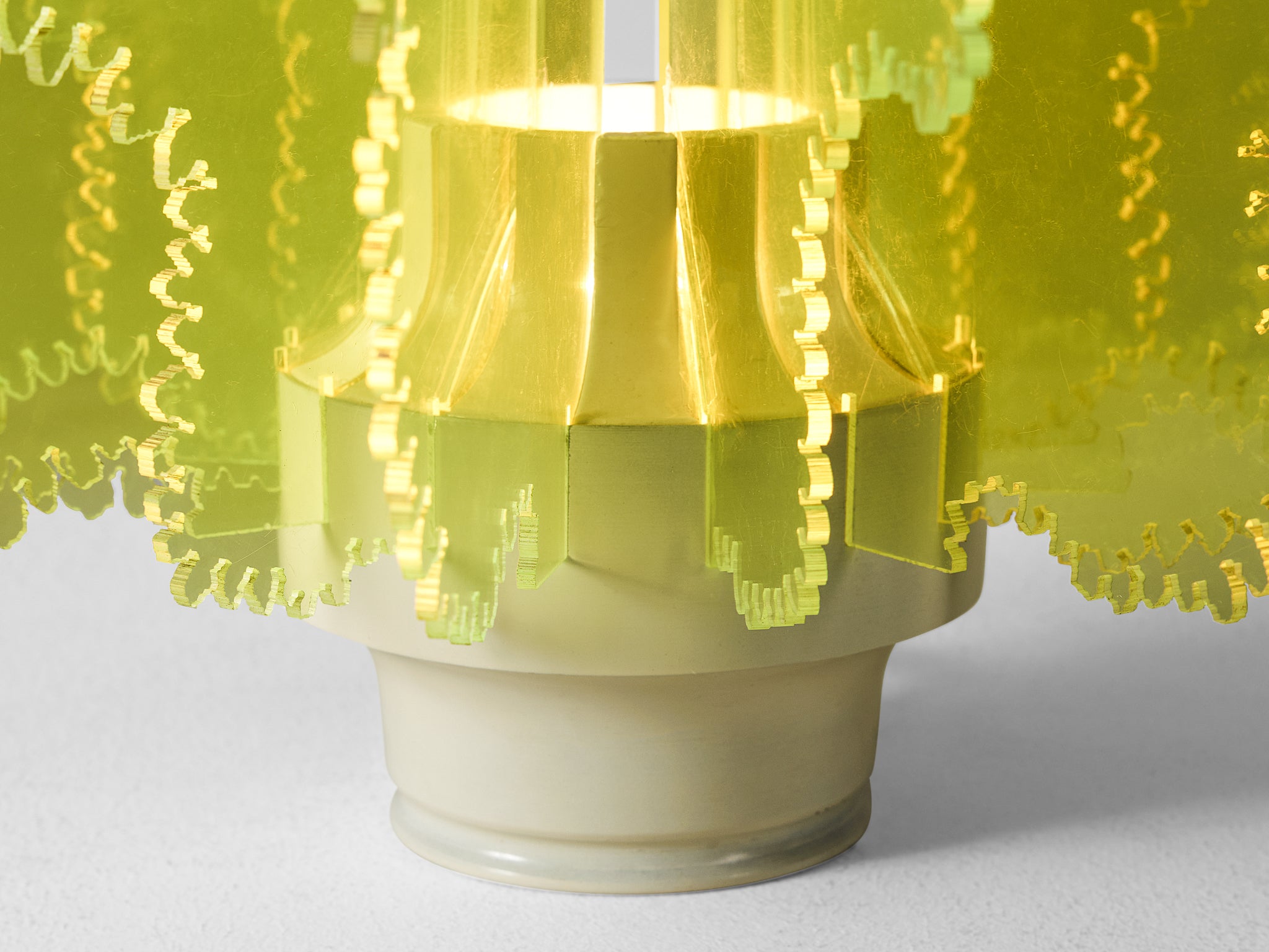 Ennio Lucini for Harvey Guzzini Dh 'Cespuglio' Table Lamp Lighting Morentz