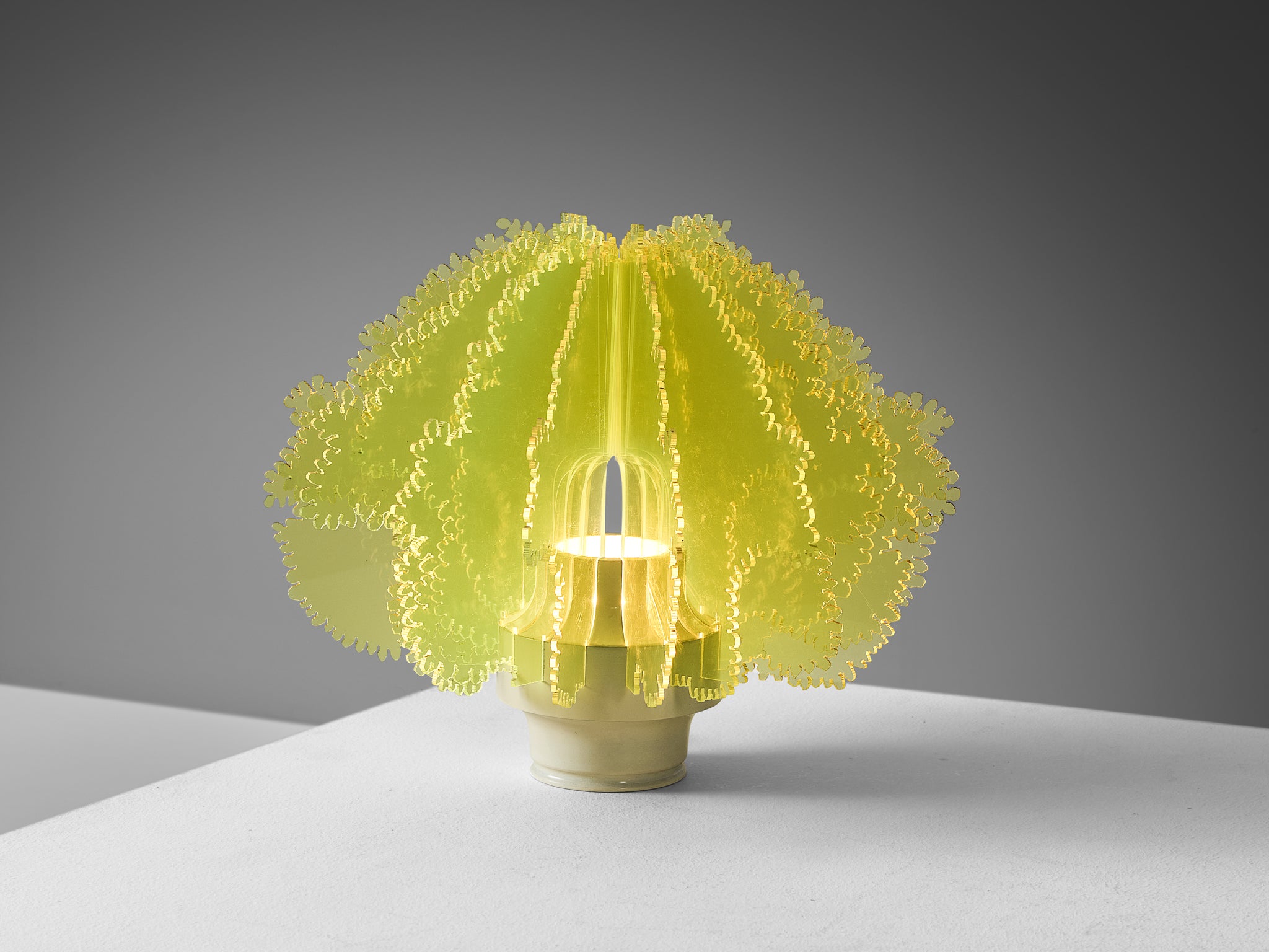 Ennio Lucini for Harvey Guzzini Dh 'Cespuglio' Table Lamp Lighting Morentz