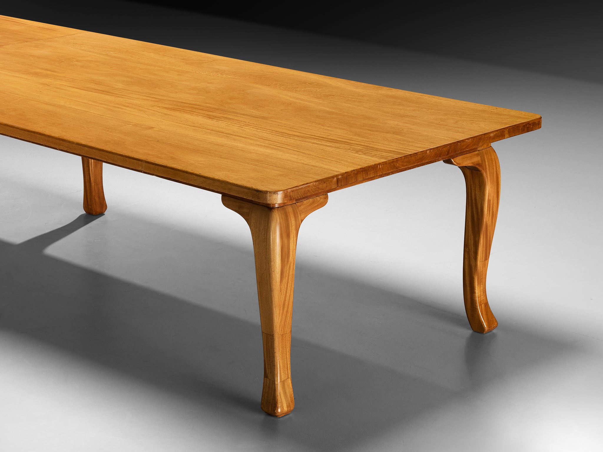 Danish Conference or Large Dining Table in Mahogany and Pine Tables Morentz