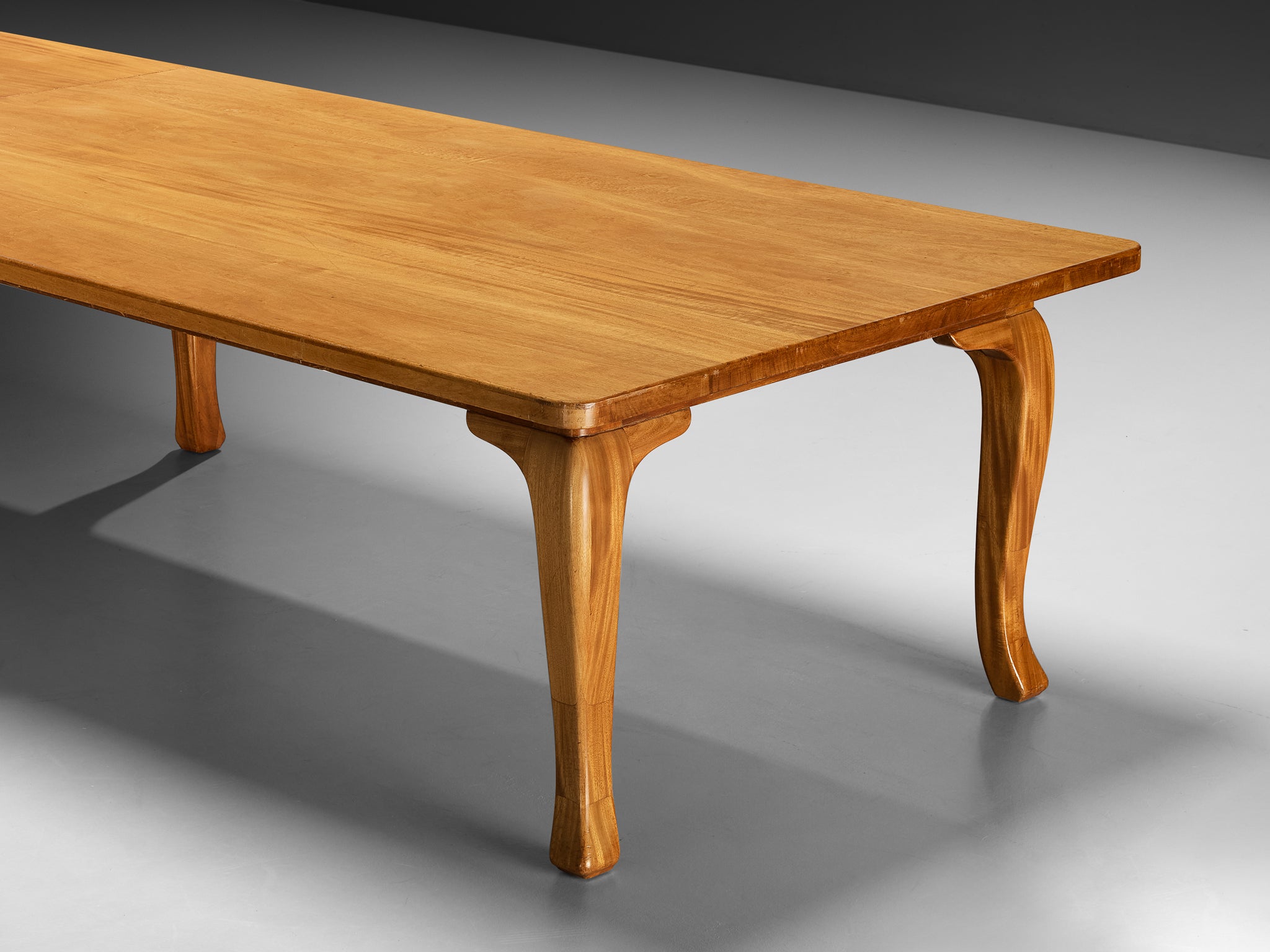 Danish Conference or Large Dining Table in Mahogany and Pine Tables Morentz