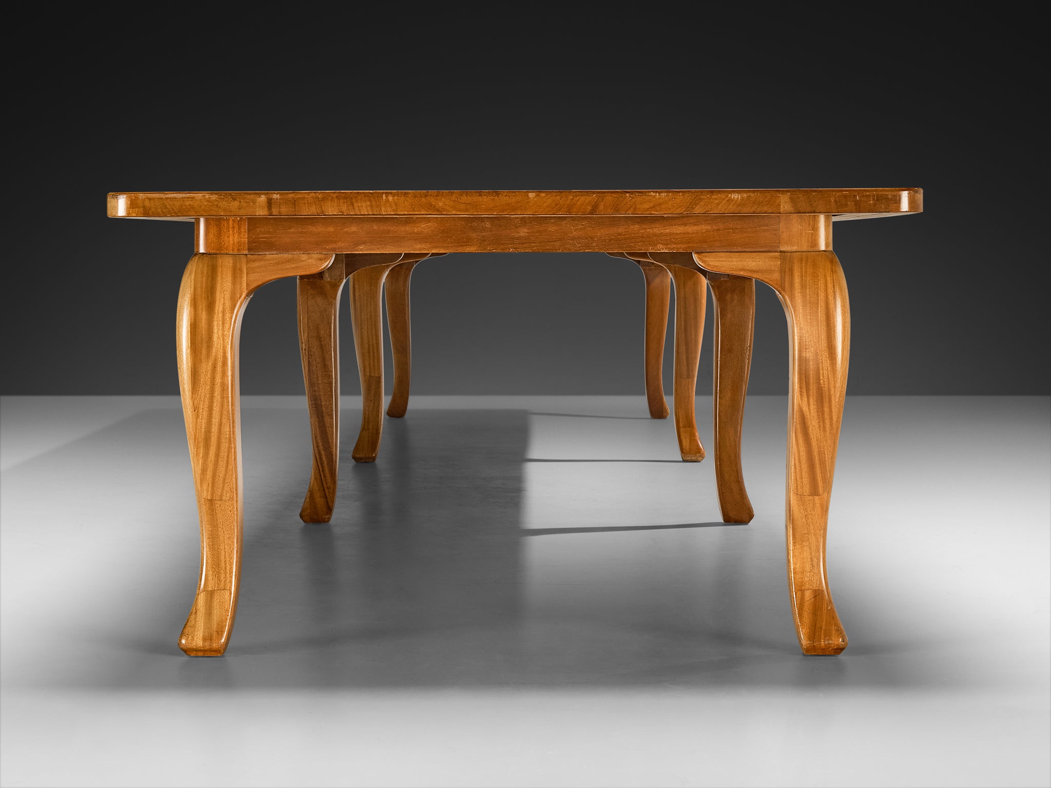 Danish Conference or Large Dining Table in Mahogany and Pine Tables Morentz