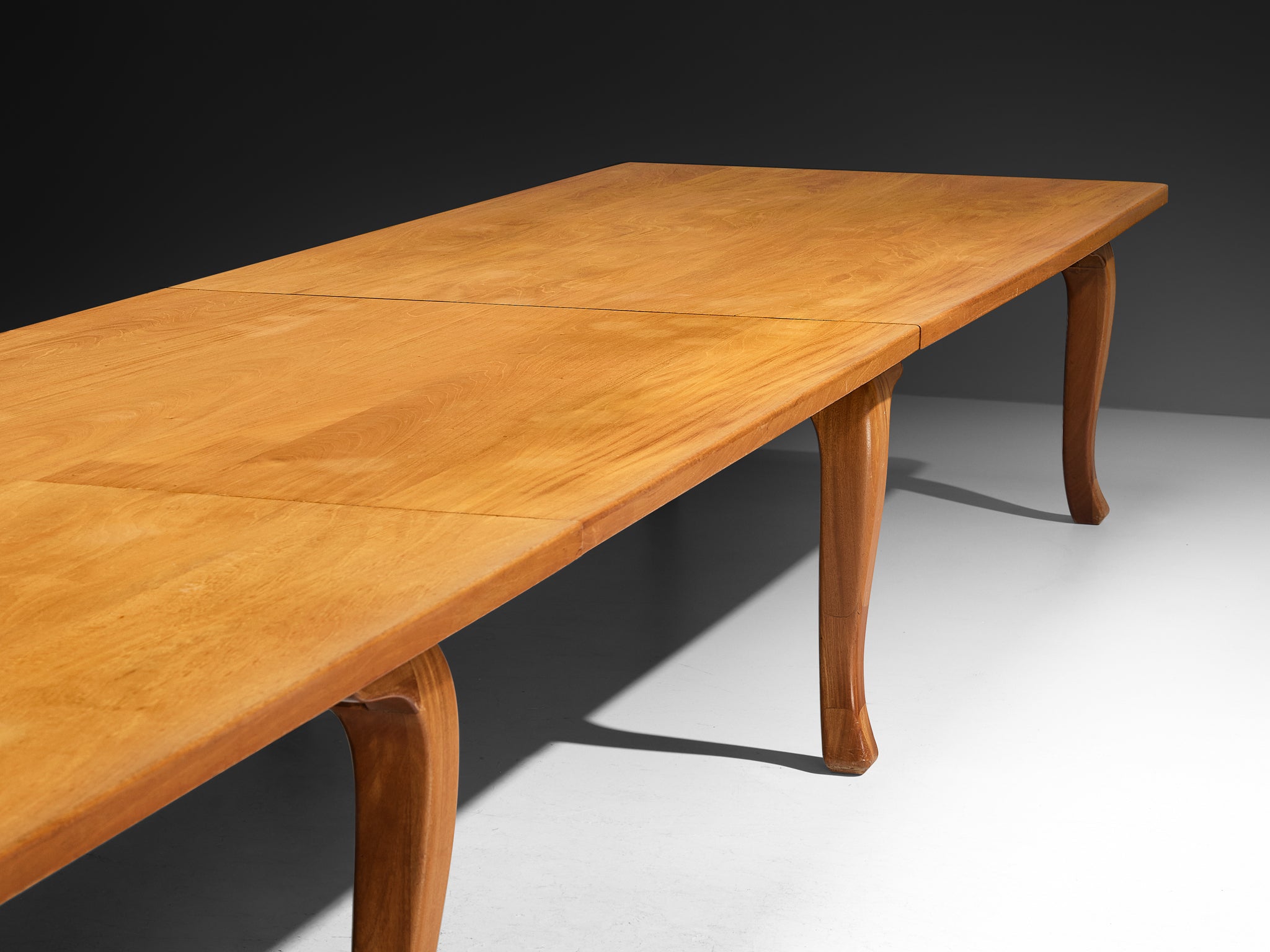 Danish Conference or Large Dining Table in Mahogany and Pine Tables Morentz