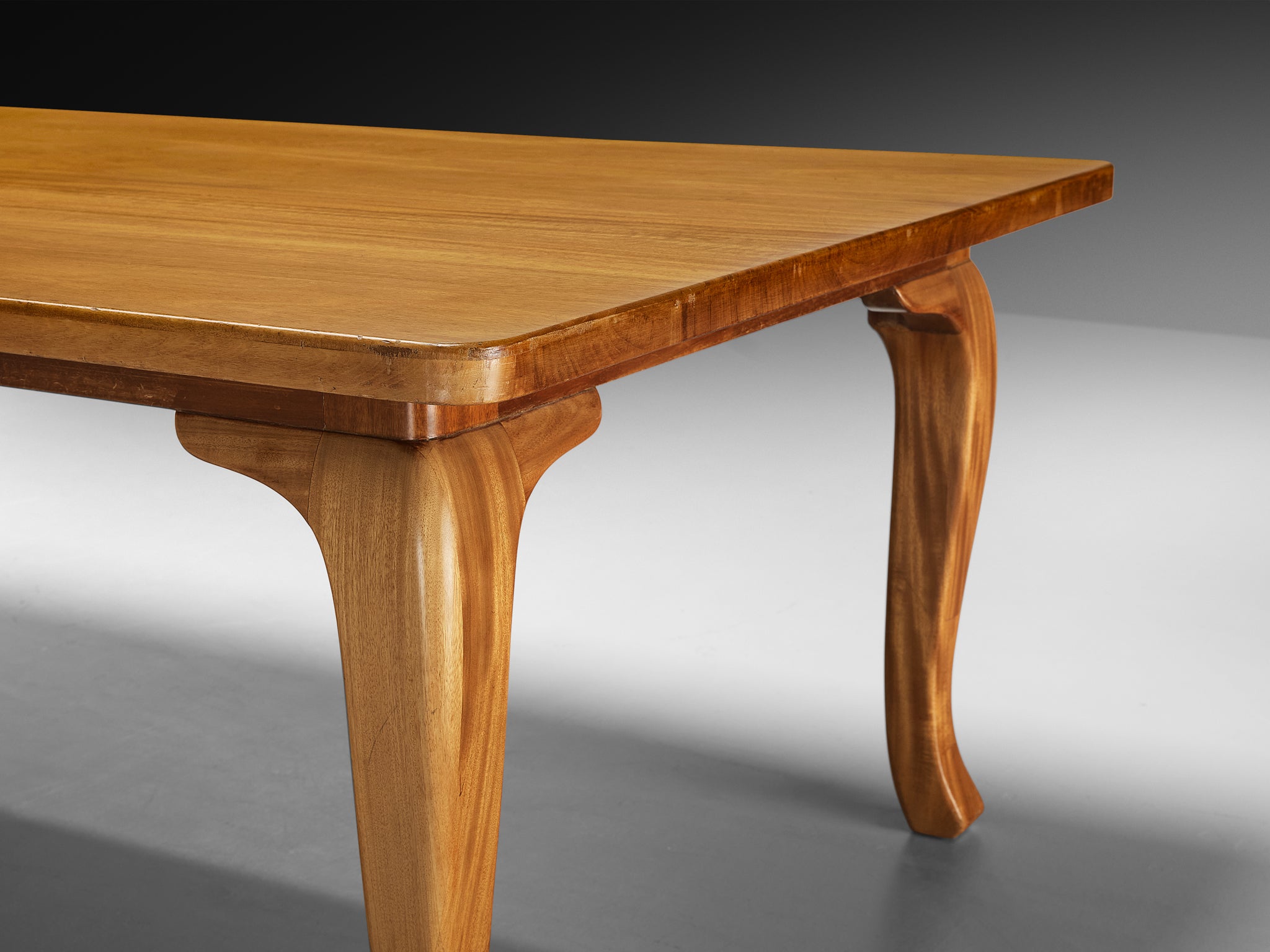Danish Conference or Large Dining Table in Mahogany and Pine Tables Morentz