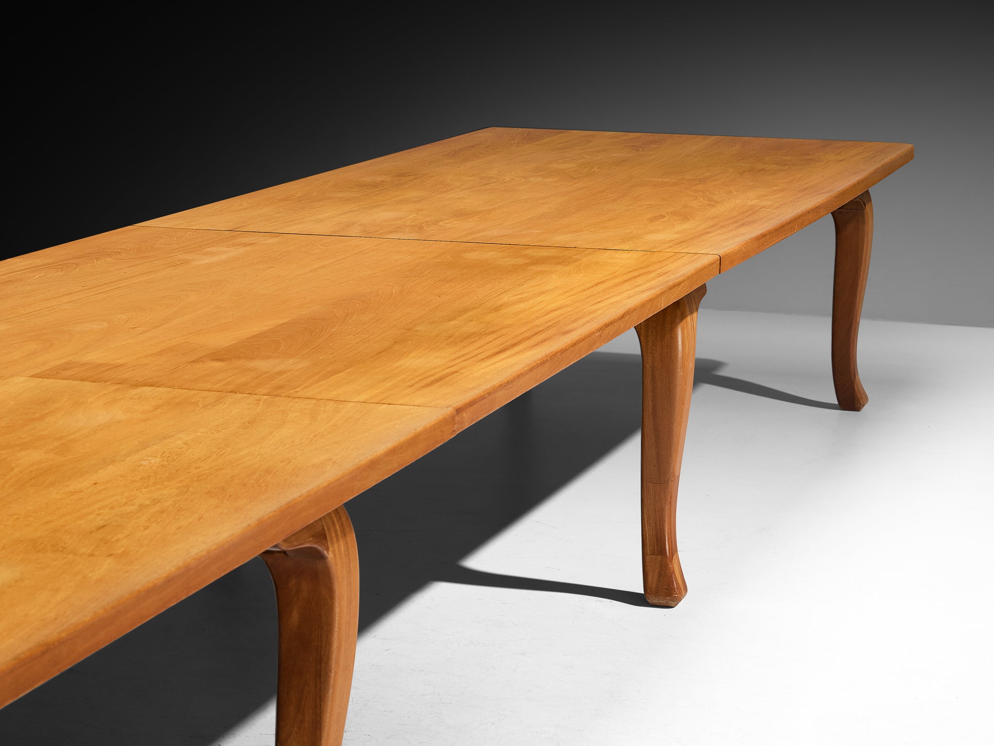 Danish Conference or Large Dining Table in Mahogany and Pine Tables Morentz