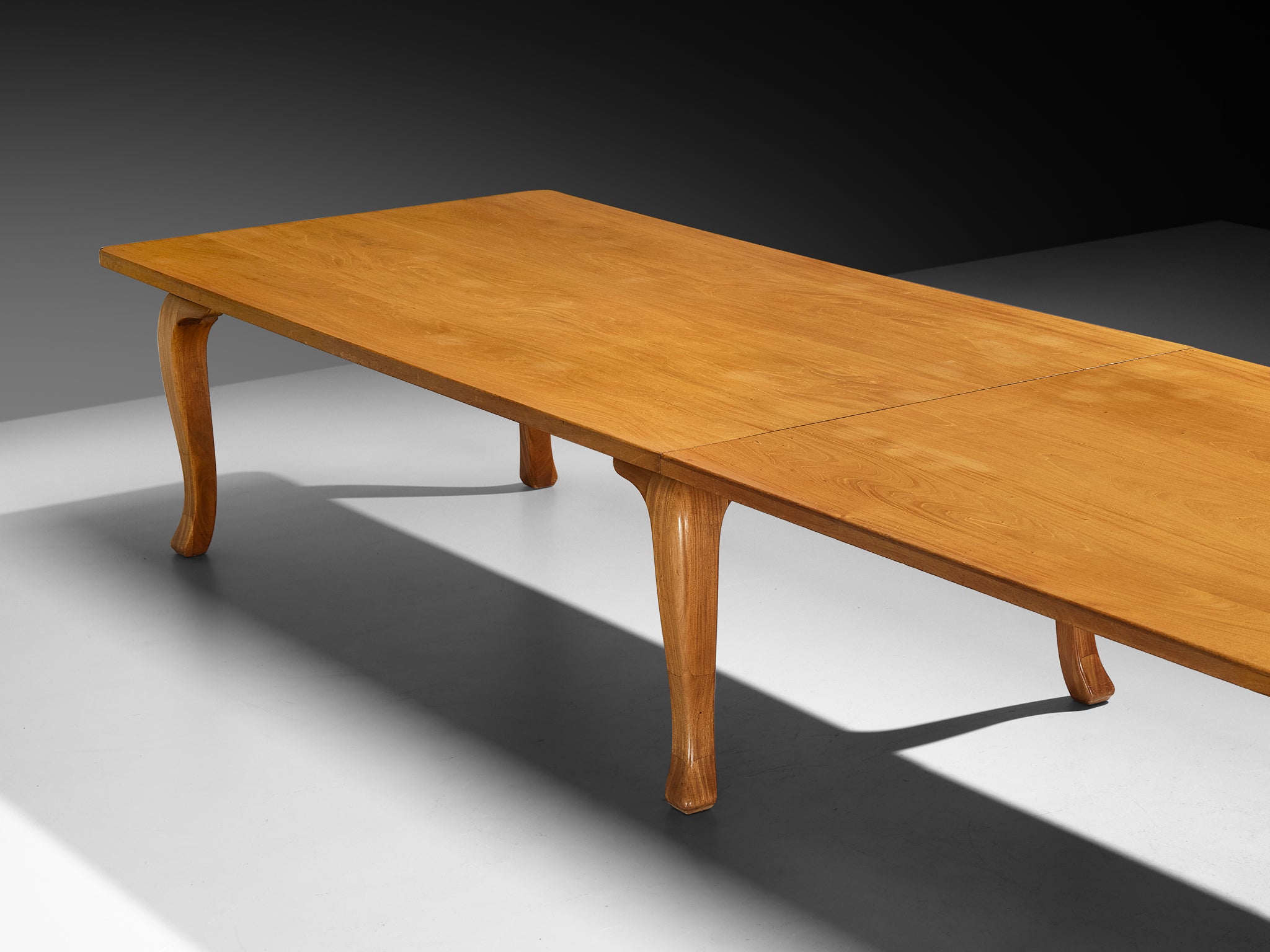 Danish Conference or Large Dining Table in Mahogany and Pine Tables Morentz