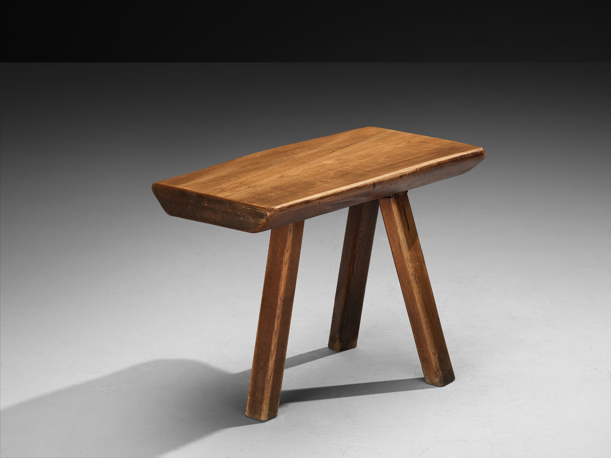 Mobichalet Brutalist Table in Oak Tables Morentz