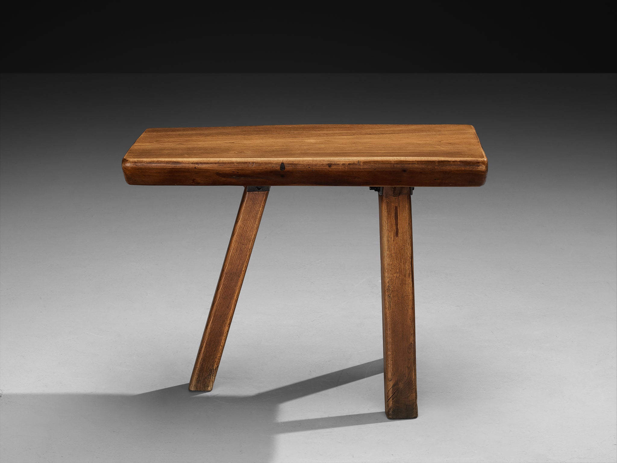 Mobichalet Brutalist Table in Oak Tables Morentz