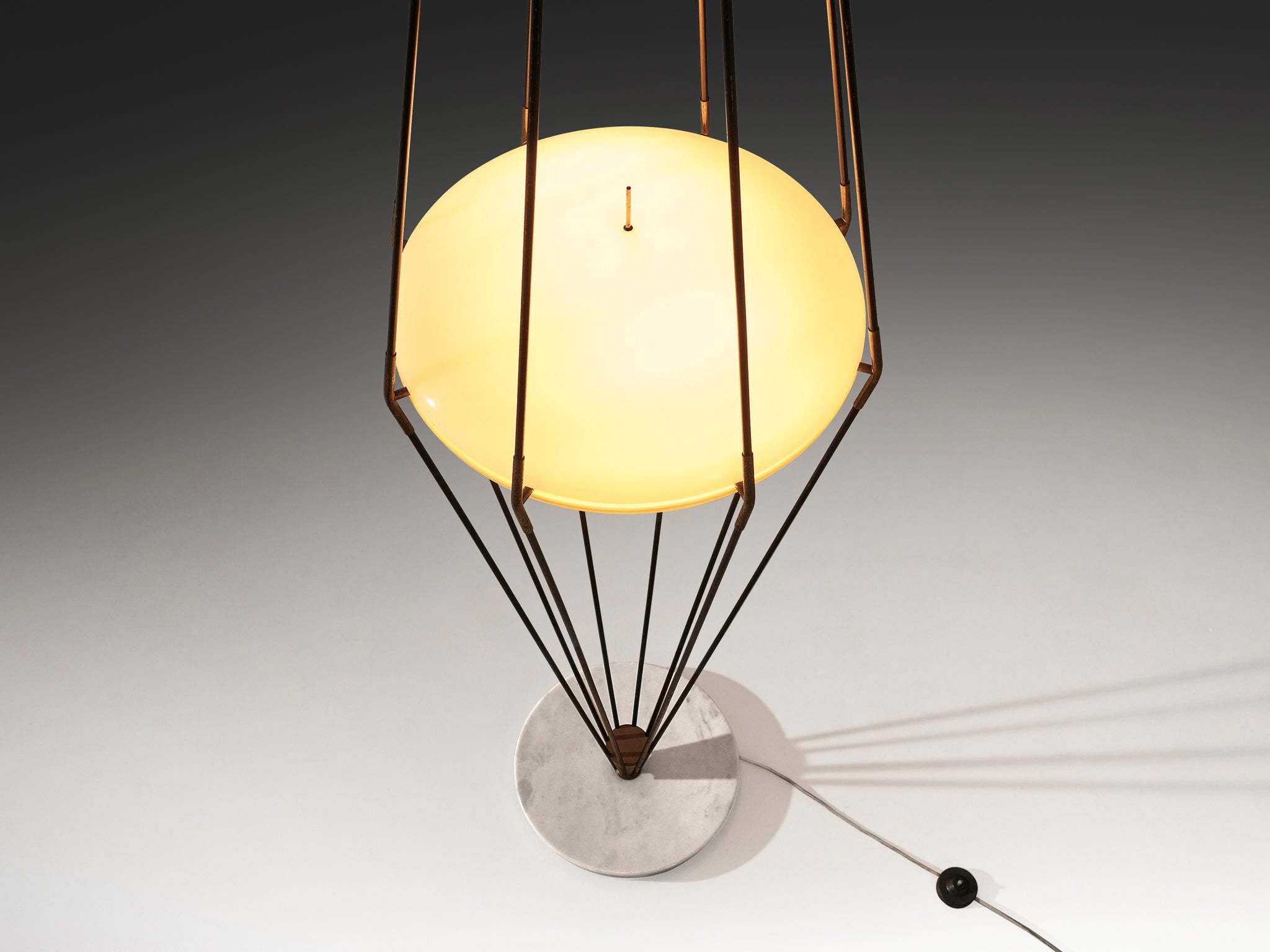 Angelo Lelii for Arredoluce 'Siluro' Floor Lamp lighting Morentz
