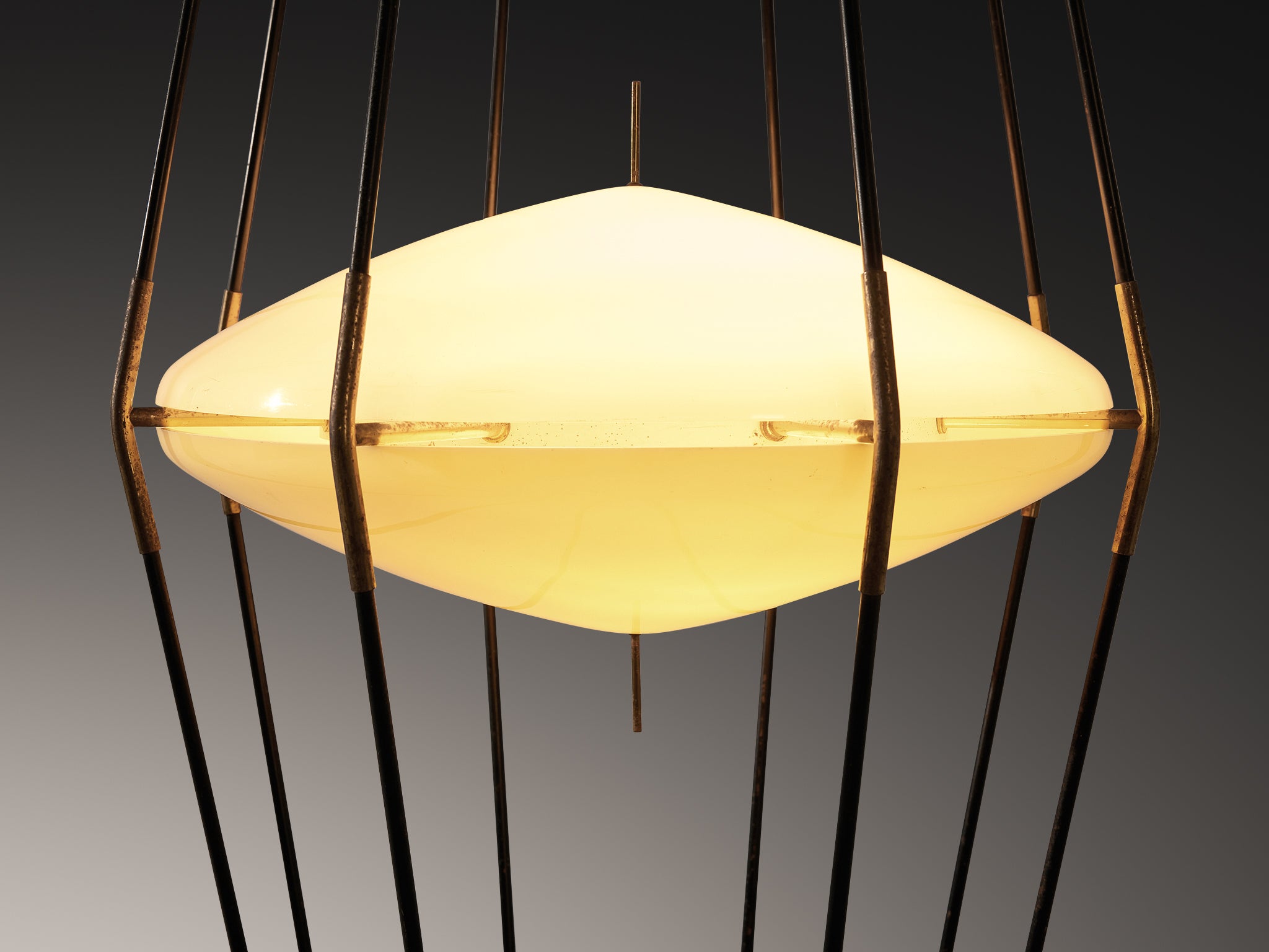 Angelo Lelii for Arredoluce 'Siluro' Floor Lamp lighting Morentz