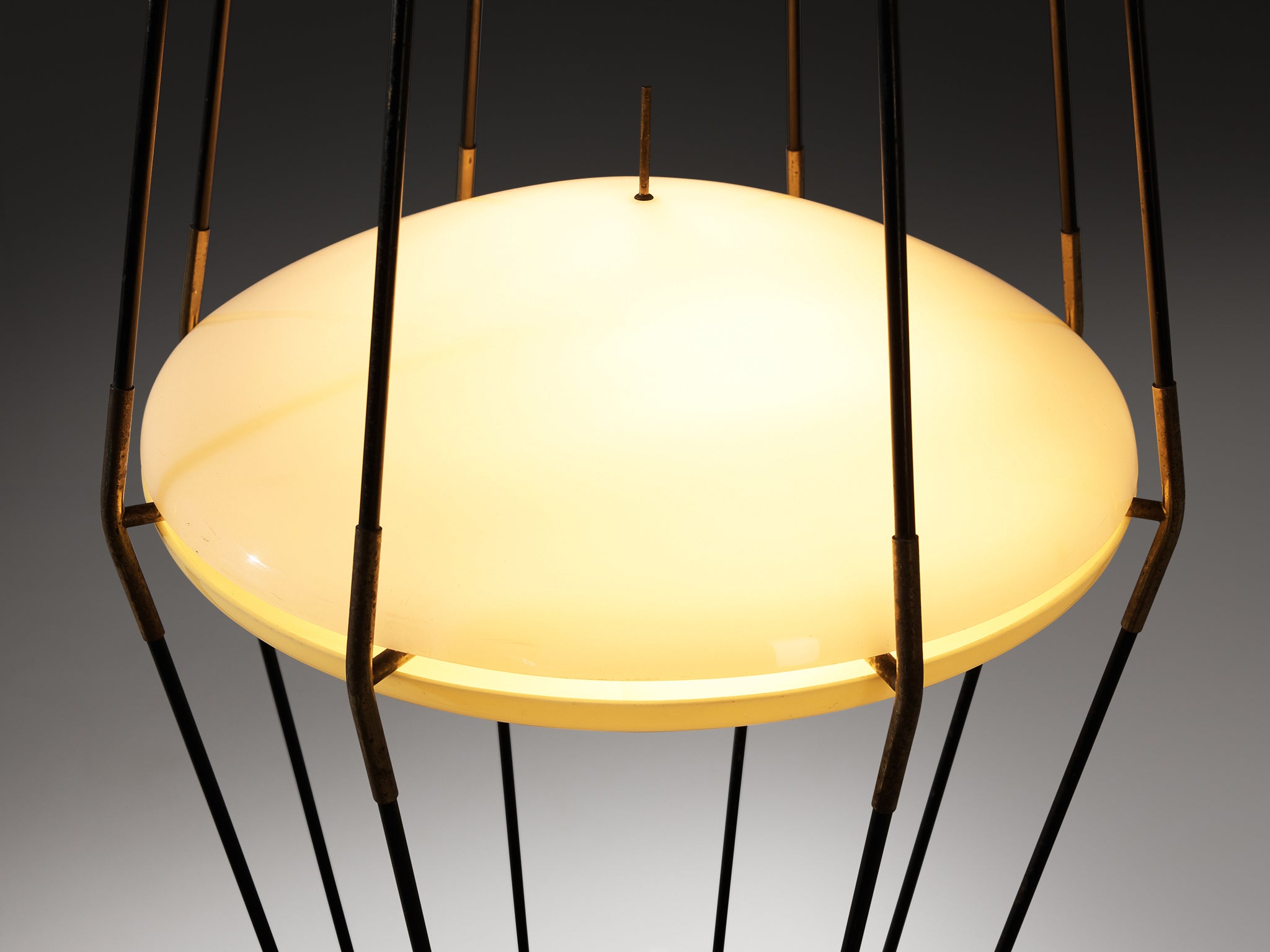 Angelo Lelii for Arredoluce 'Siluro' Floor Lamp lighting Morentz
