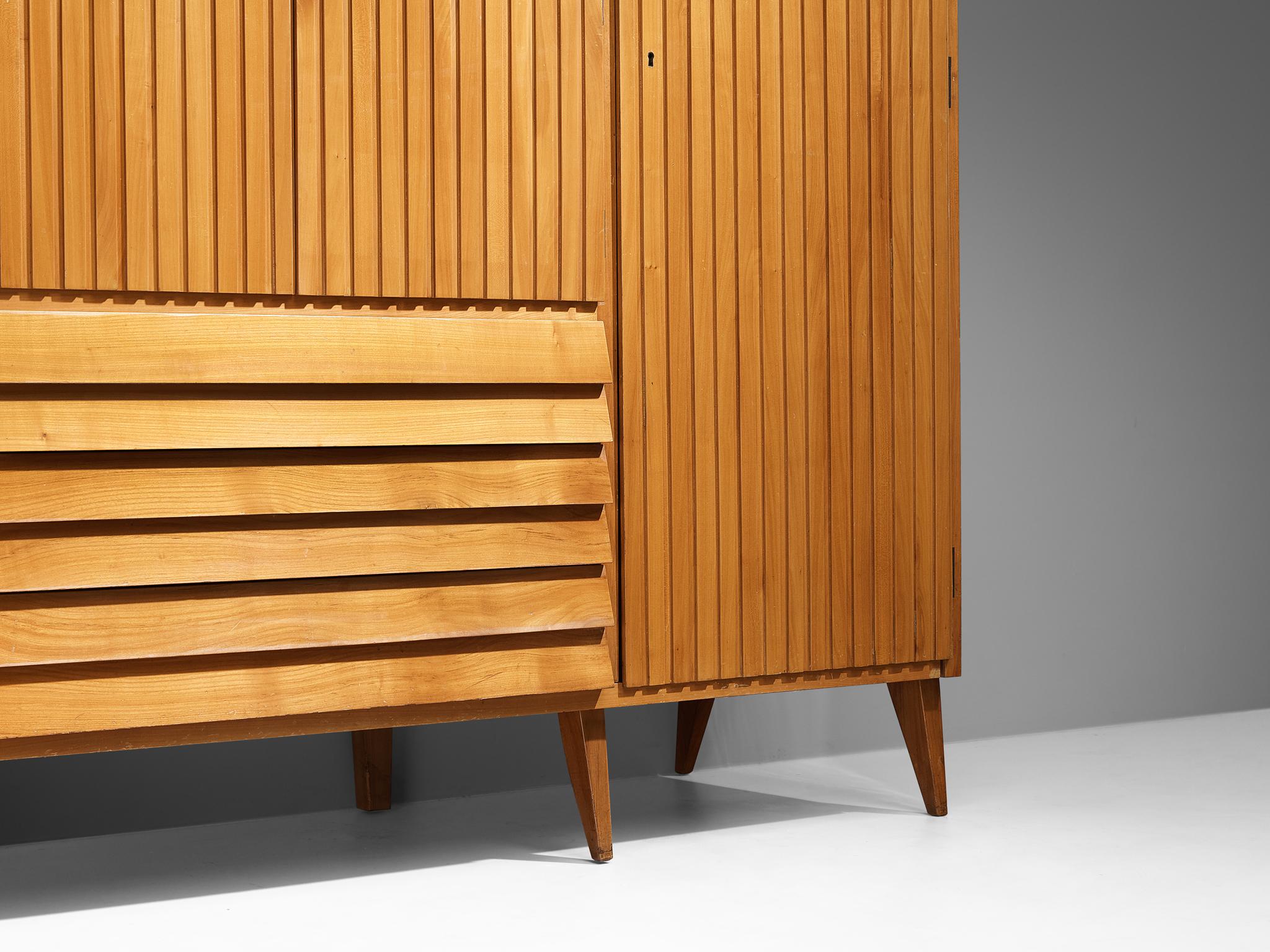 La Permanente Mobili Cantù Highboard in Maple case pieces and storage cabinets Morentz