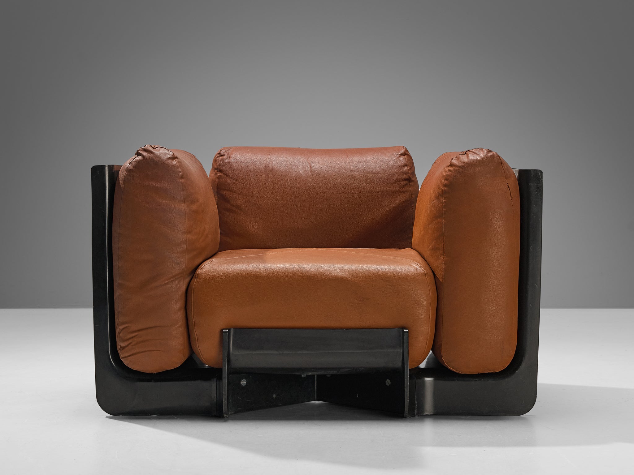Guarnacci, Padovano & Claudio Vagnoni 'Duna' Lounge Chairs with Ottoman seating Morentz