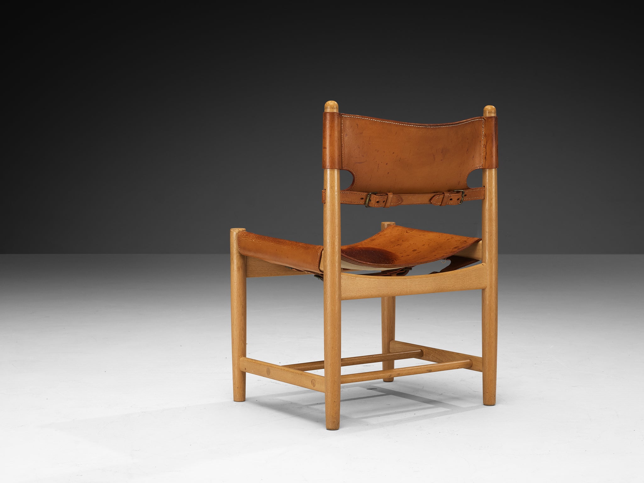 Børge Mogensen for Fredericia 'Spanish' Dining Chair in Oak Seating Morentz
