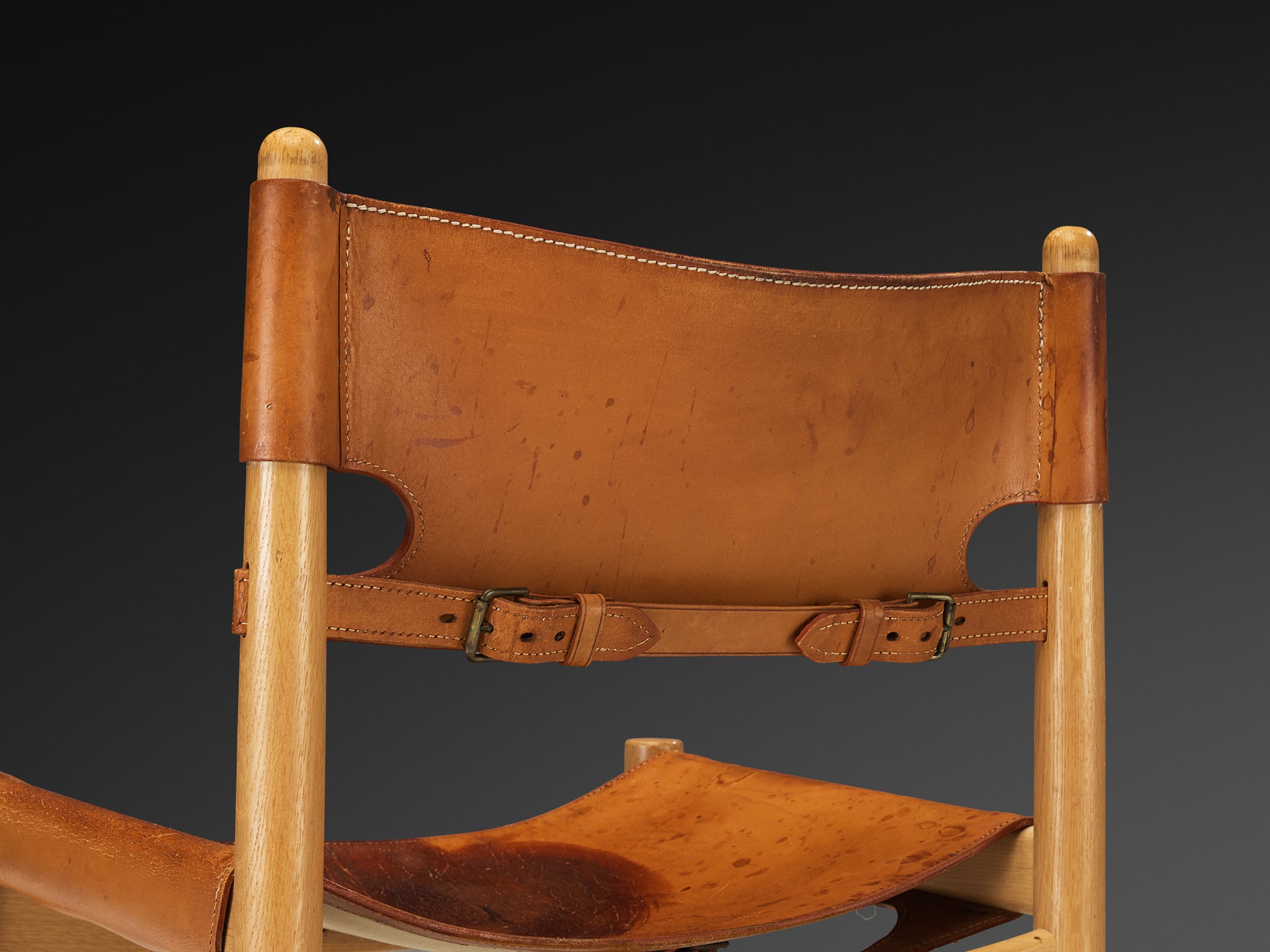 Børge Mogensen for Fredericia 'Spanish' Dining Chair in Oak Seating Morentz