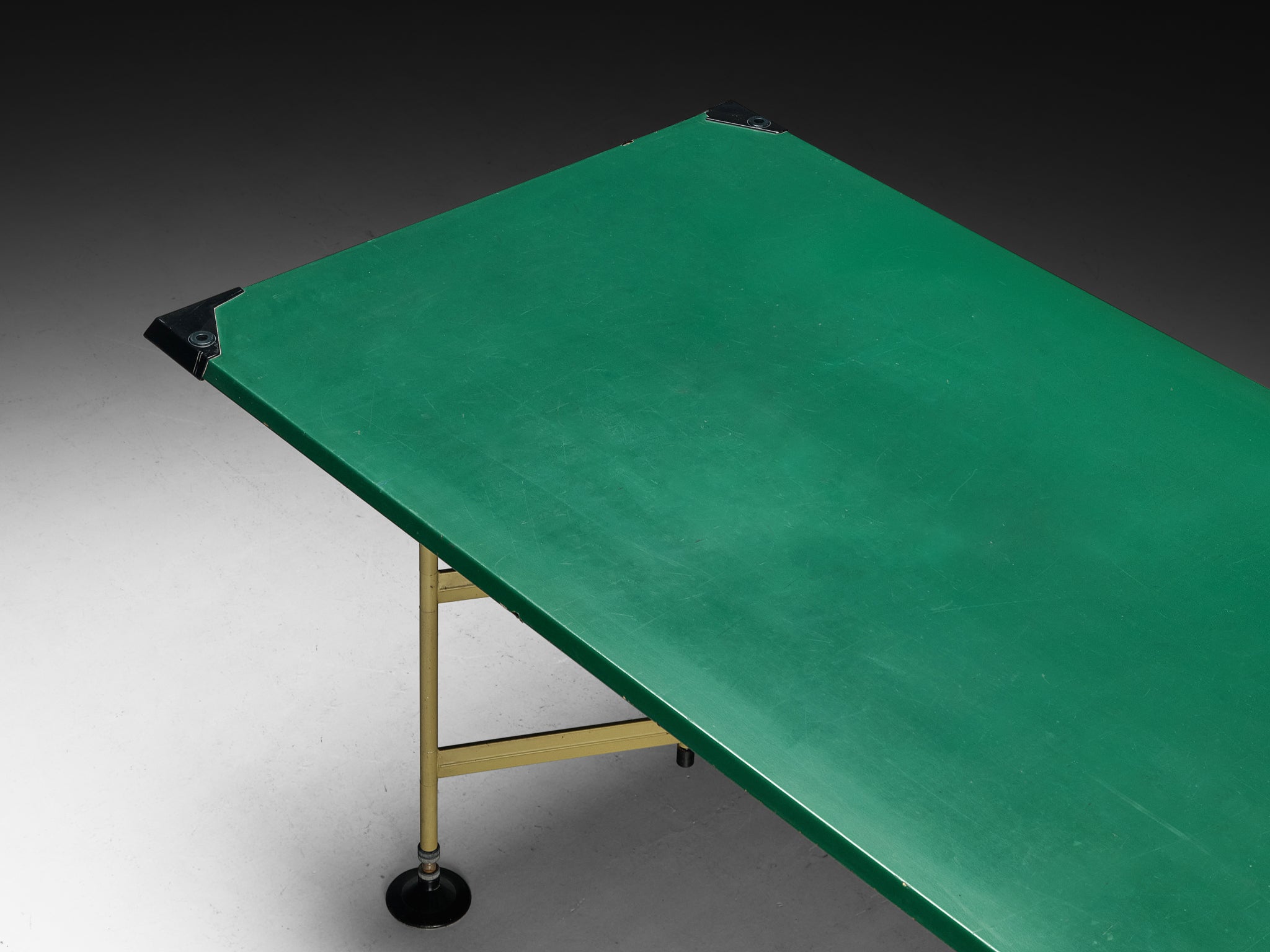 BBPR for Olivetti 'Spazio' Large Dining or Work Table in Steel Tables Morentz