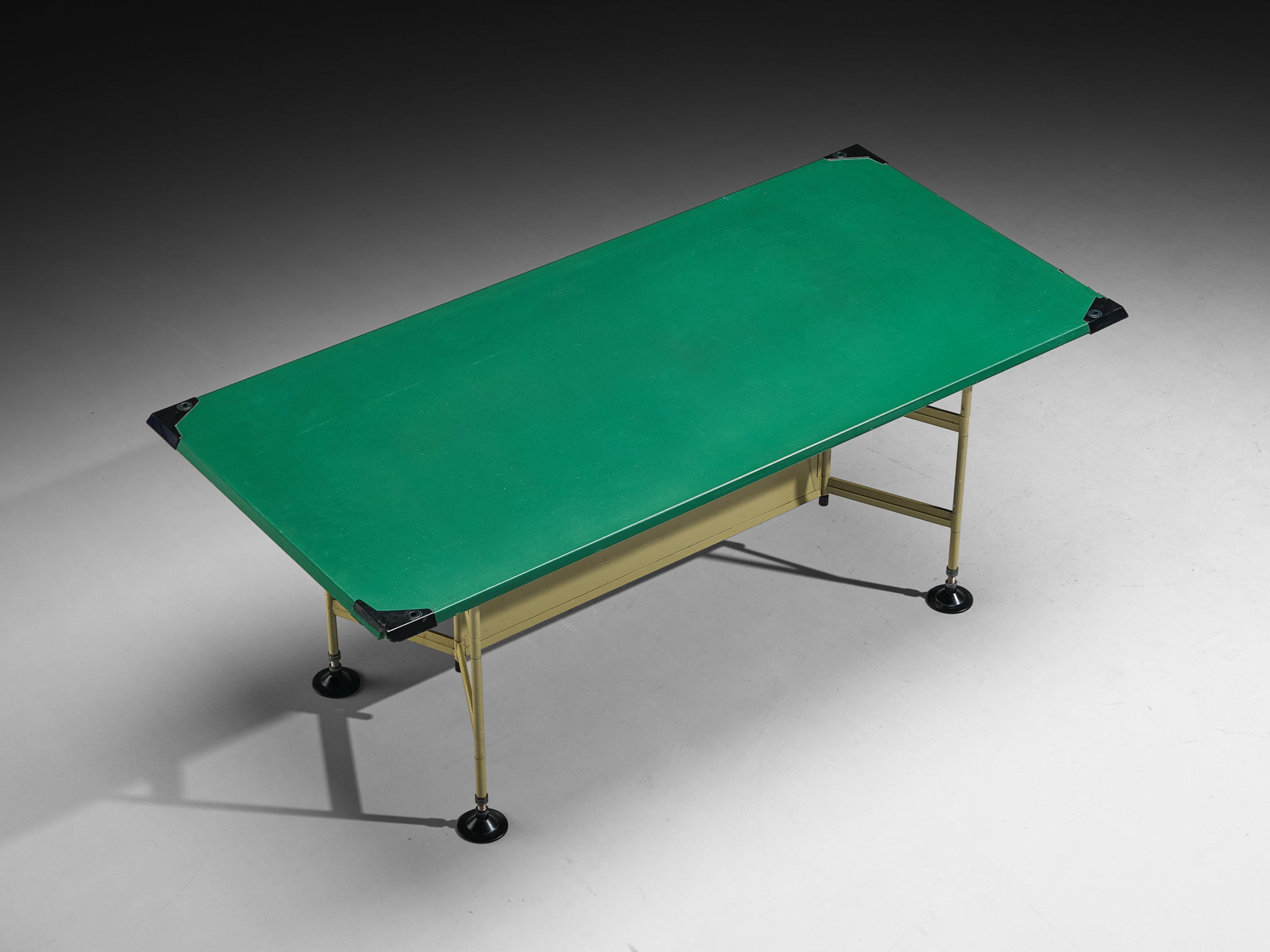 BBPR for Olivetti 'Spazio' Large Dining or Work Table in Steel Tables Morentz