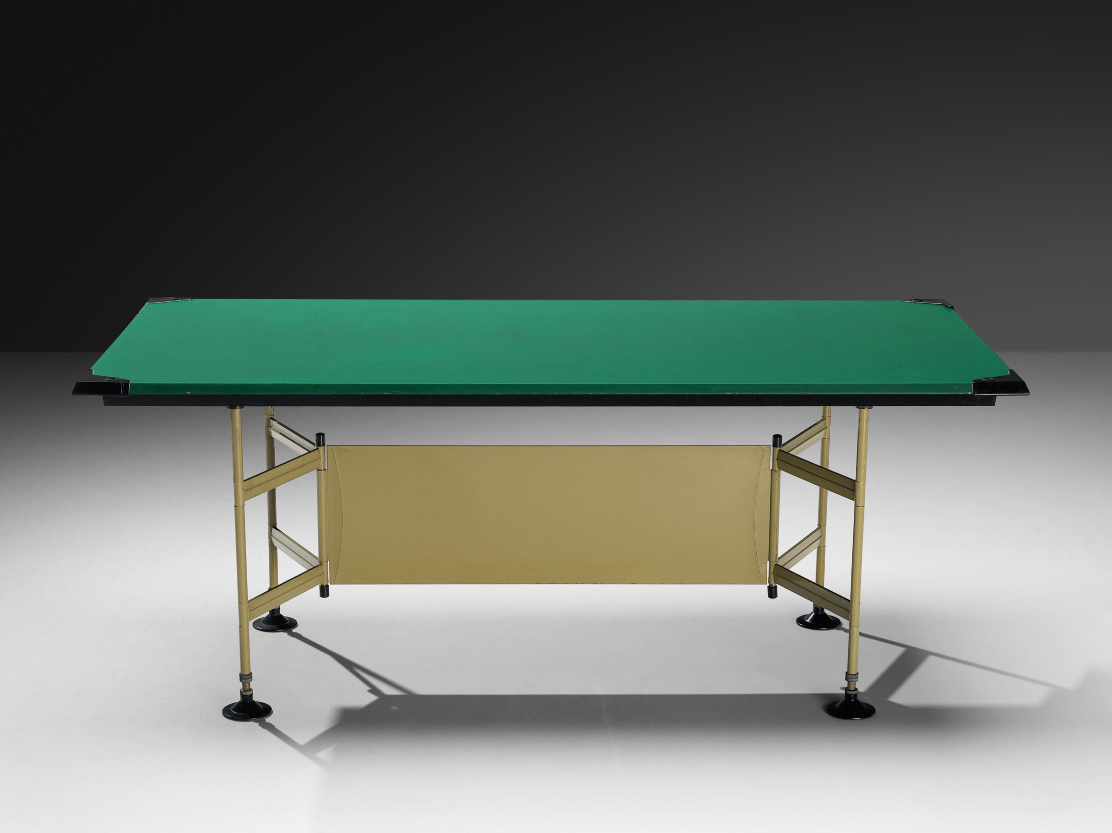 BBPR for Olivetti 'Spazio' Large Dining or Work Table in Steel Tables Morentz