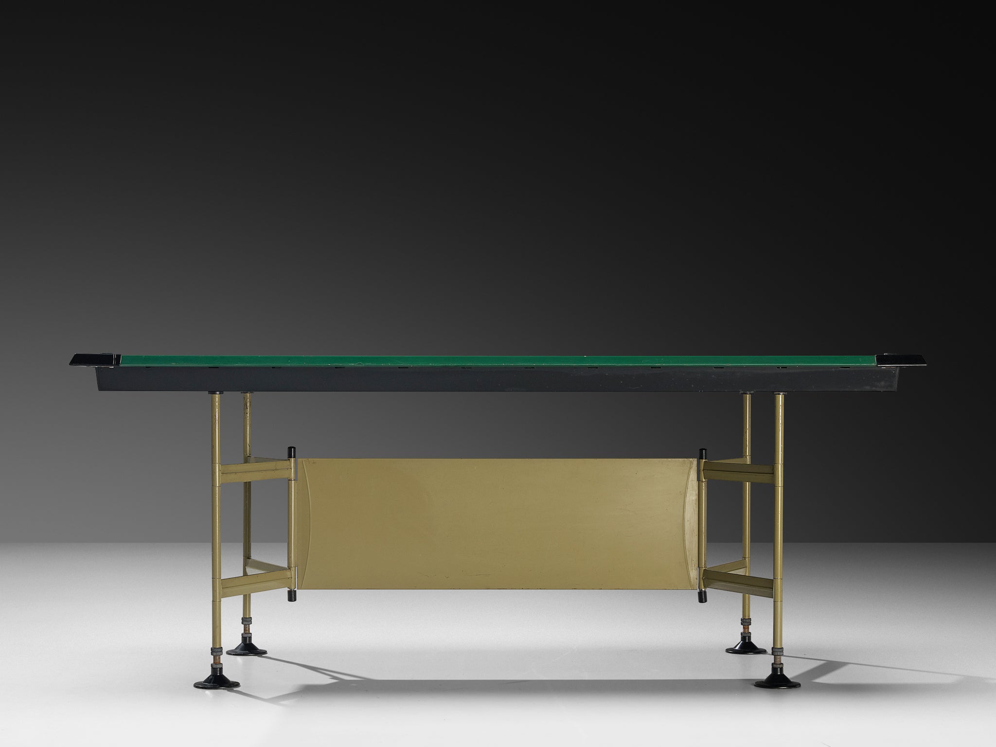 BBPR for Olivetti 'Spazio' Large Dining or Work Table in Steel Tables Morentz