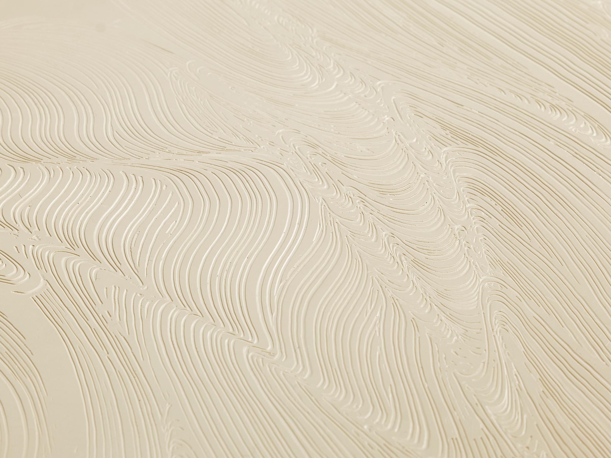 Jean Claude Dresse Rectangular Coffee Table in Off-White Resin tables Morentz