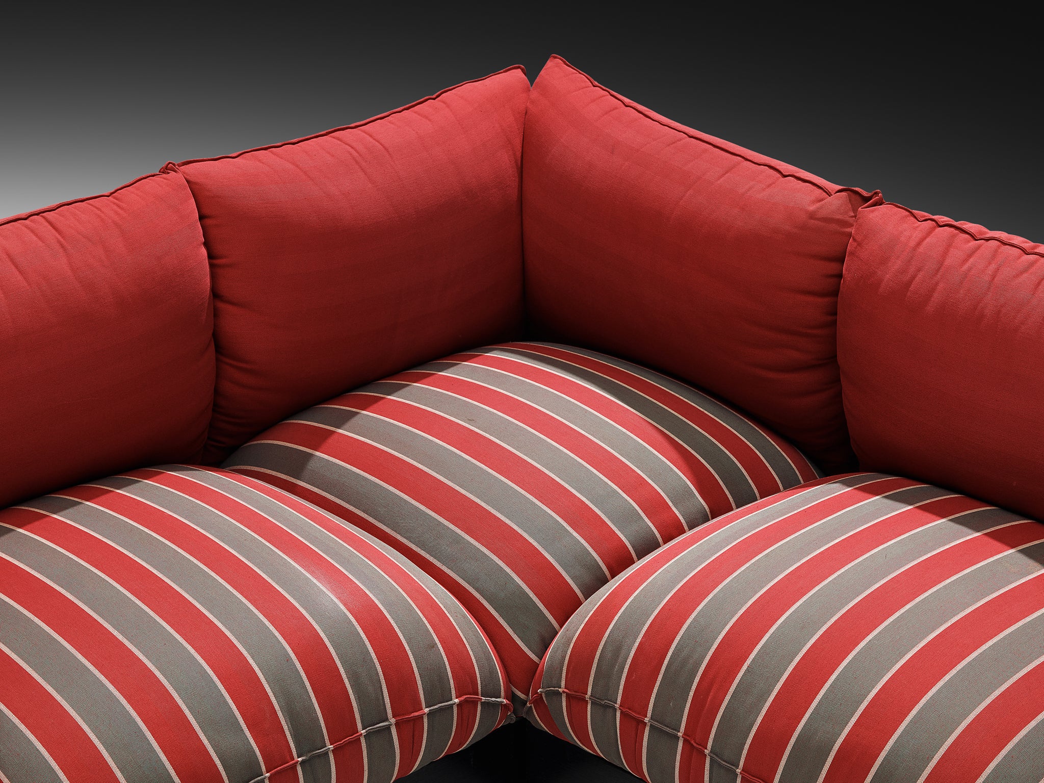 Carlo Bartoli for Rossi di Albizzate 'Down' Sectional Sofa Seating Morentz