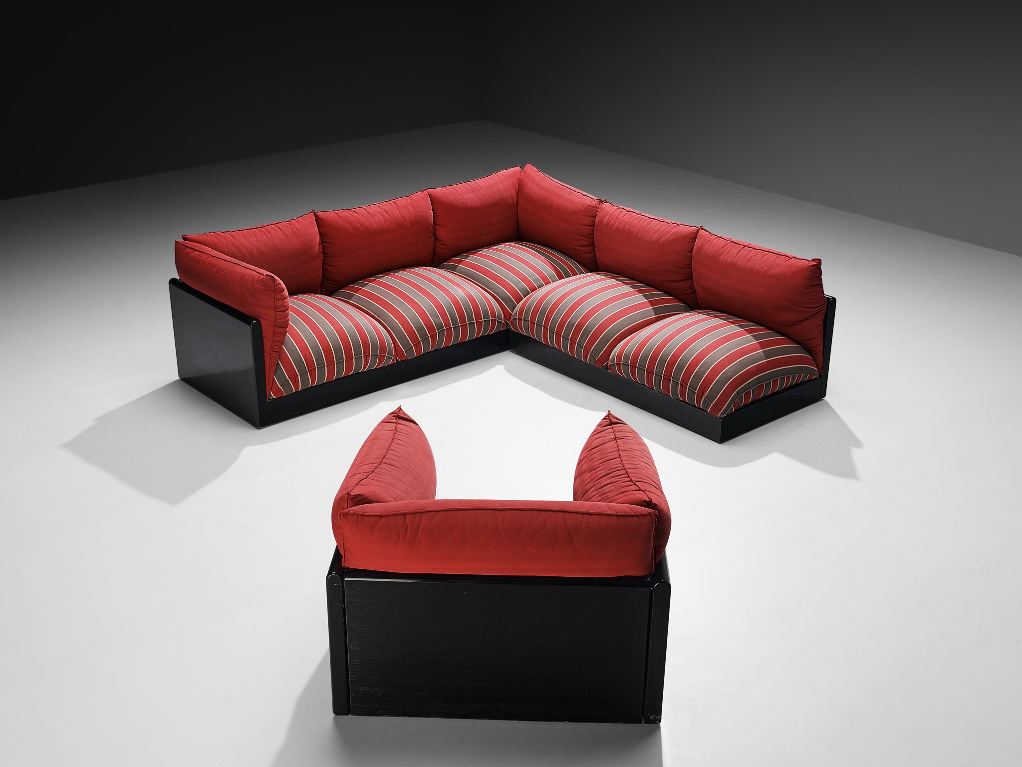 Carlo Bartoli for Rossi di Albizzate 'Down' Sectional Sofa Seating Morentz