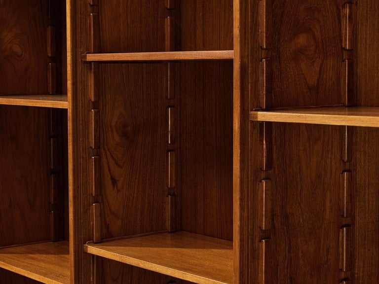 Gianfranco Frattini for Bernini Large Bookcase in Teak